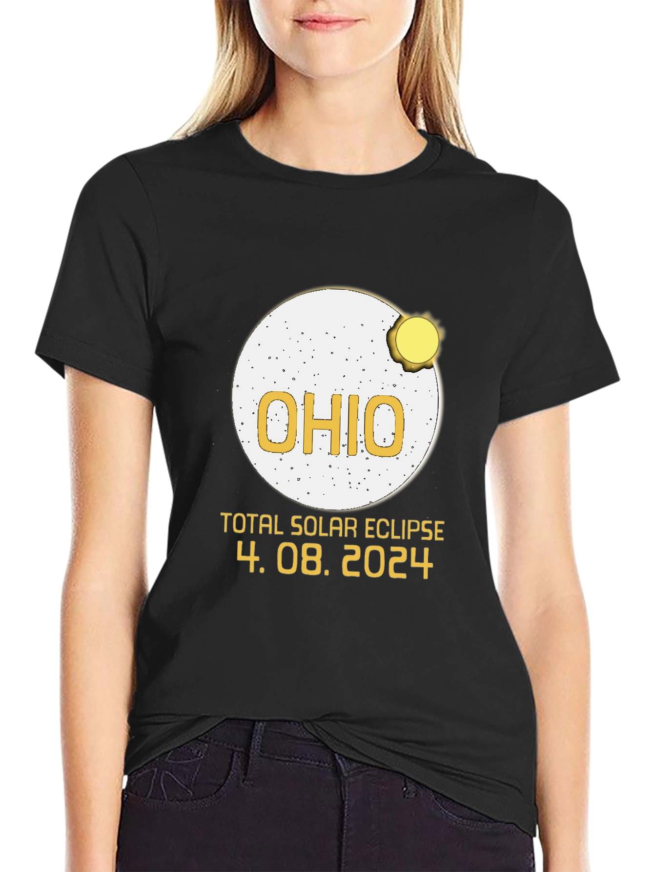 Ohio Total Solar Eclipse 4.08.2024 T-Shirt