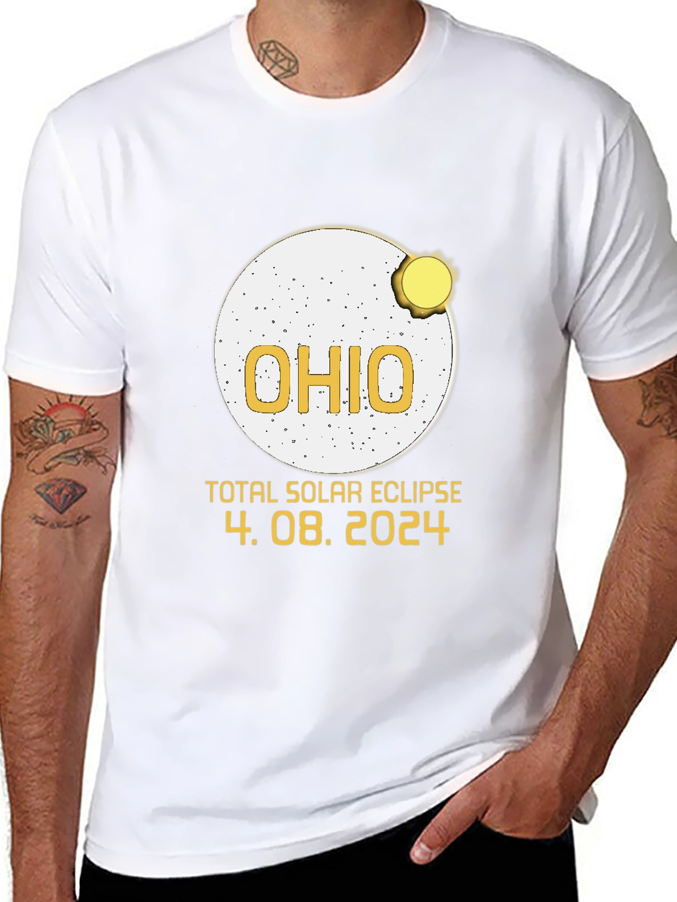 Ohio Total Solar Eclipse 4.08.2024 T-Shirt