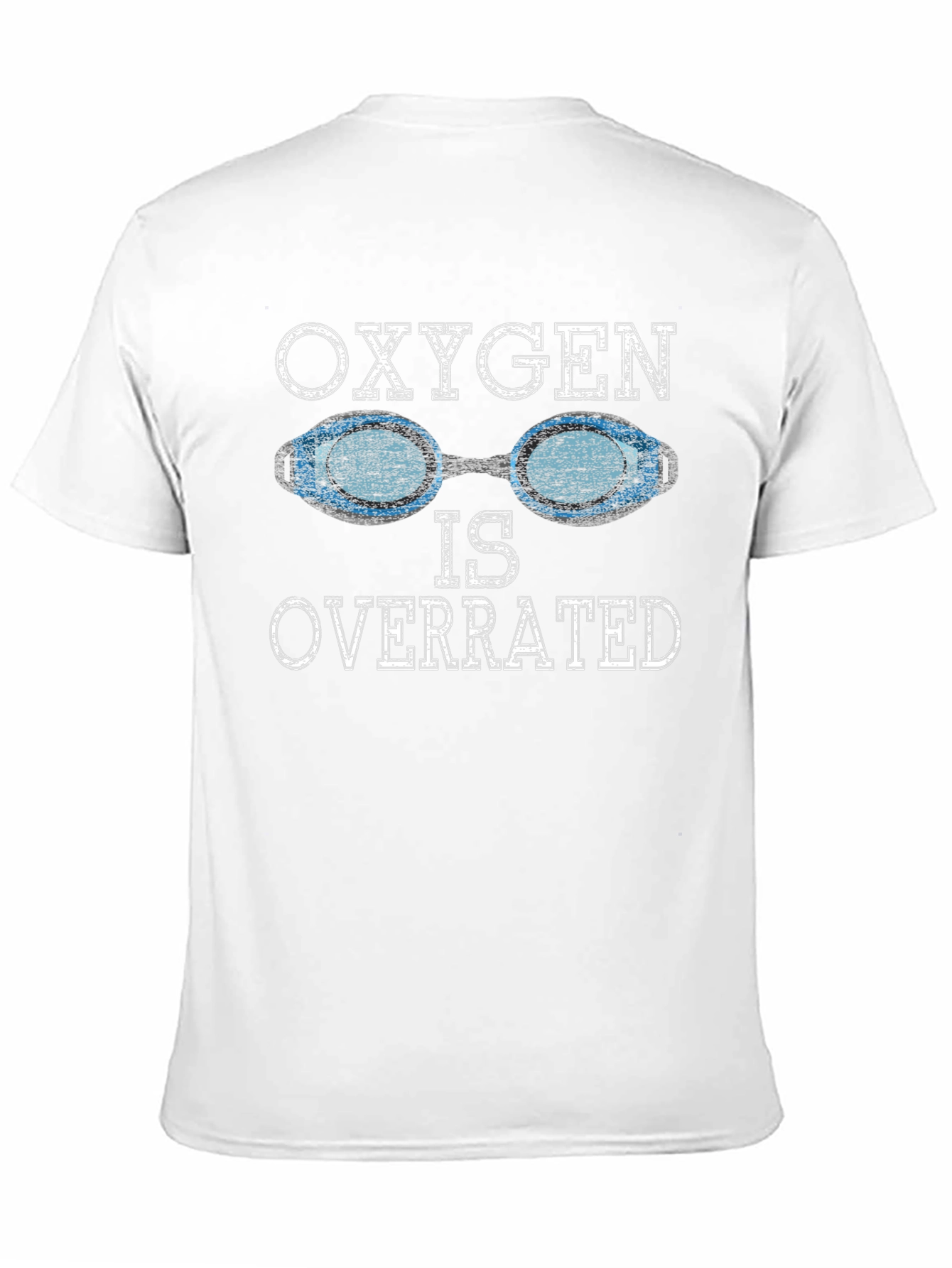 Oxygen Is Overrated Swimmer T-Shirt