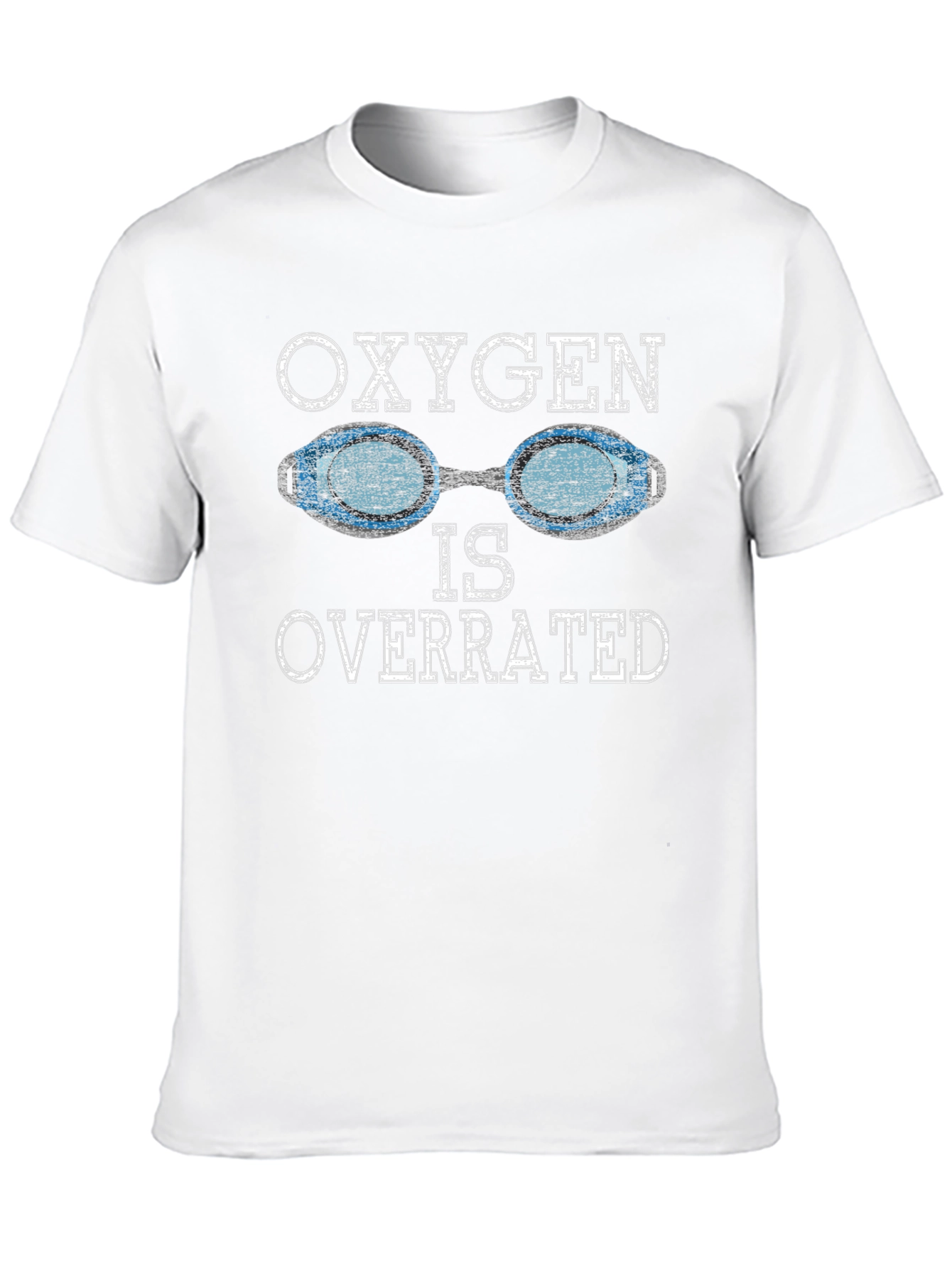 Oxygen Is Overrated Swimmer T-Shirt