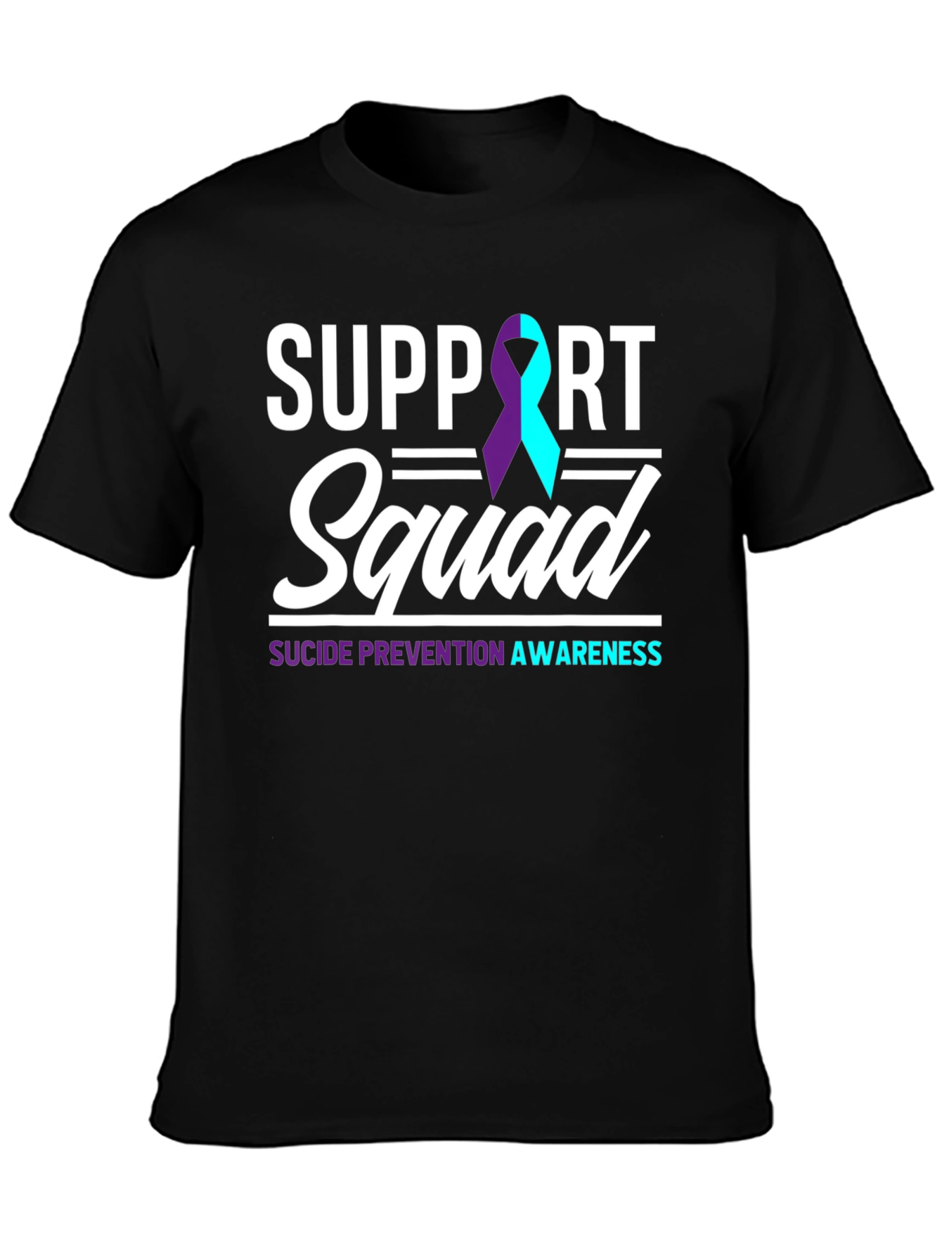 Support Squad Suicide Prevention Awareness T-Shirt