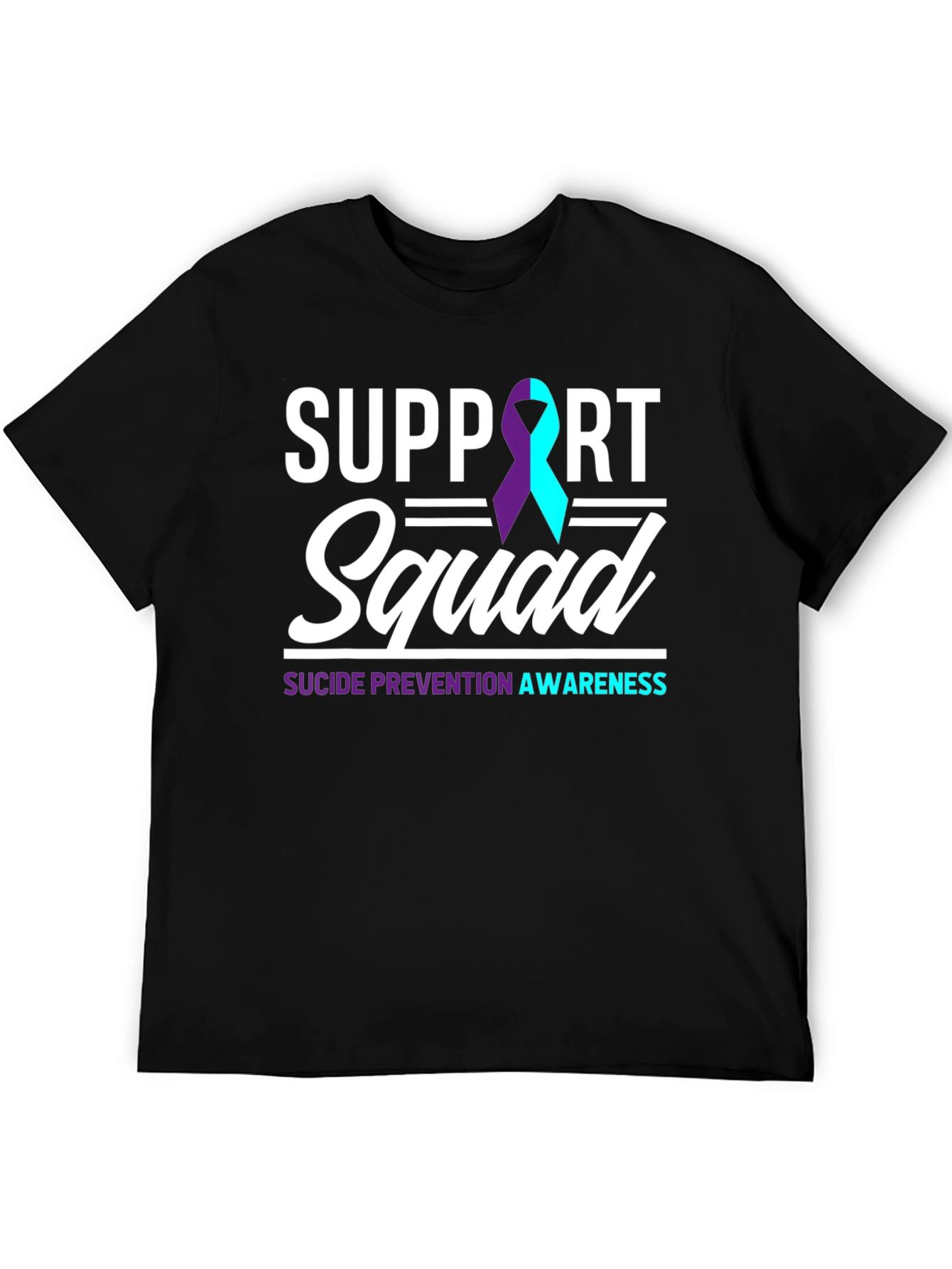 Support Squad Suicide Prevention Awareness T-Shirt