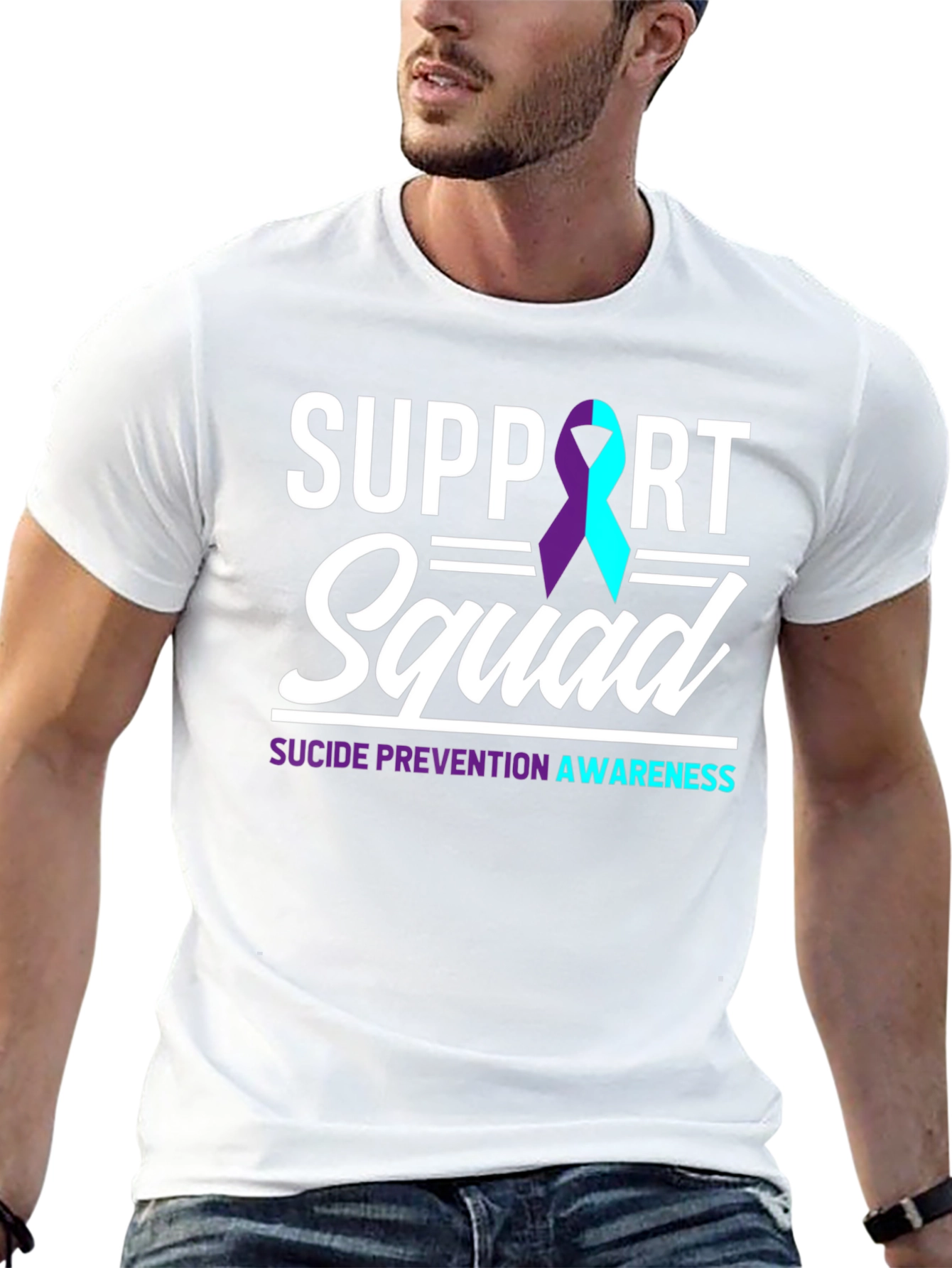 Support Squad Suicide Prevention Awareness T-Shirt