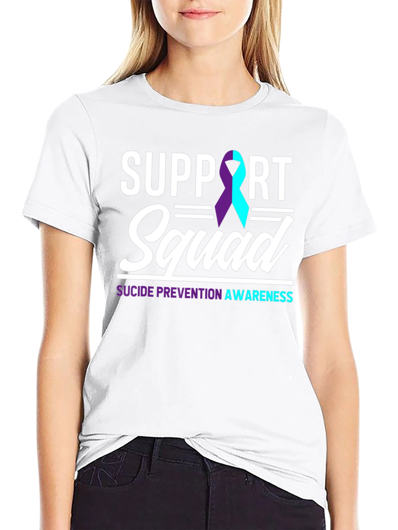 Support Squad Suicide Prevention Awareness T-Shirt