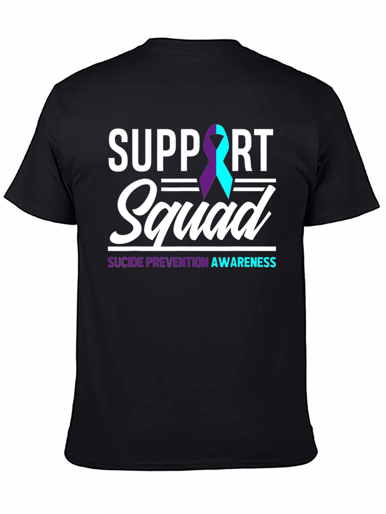 Support Squad Suicide Prevention Awareness T-Shirt