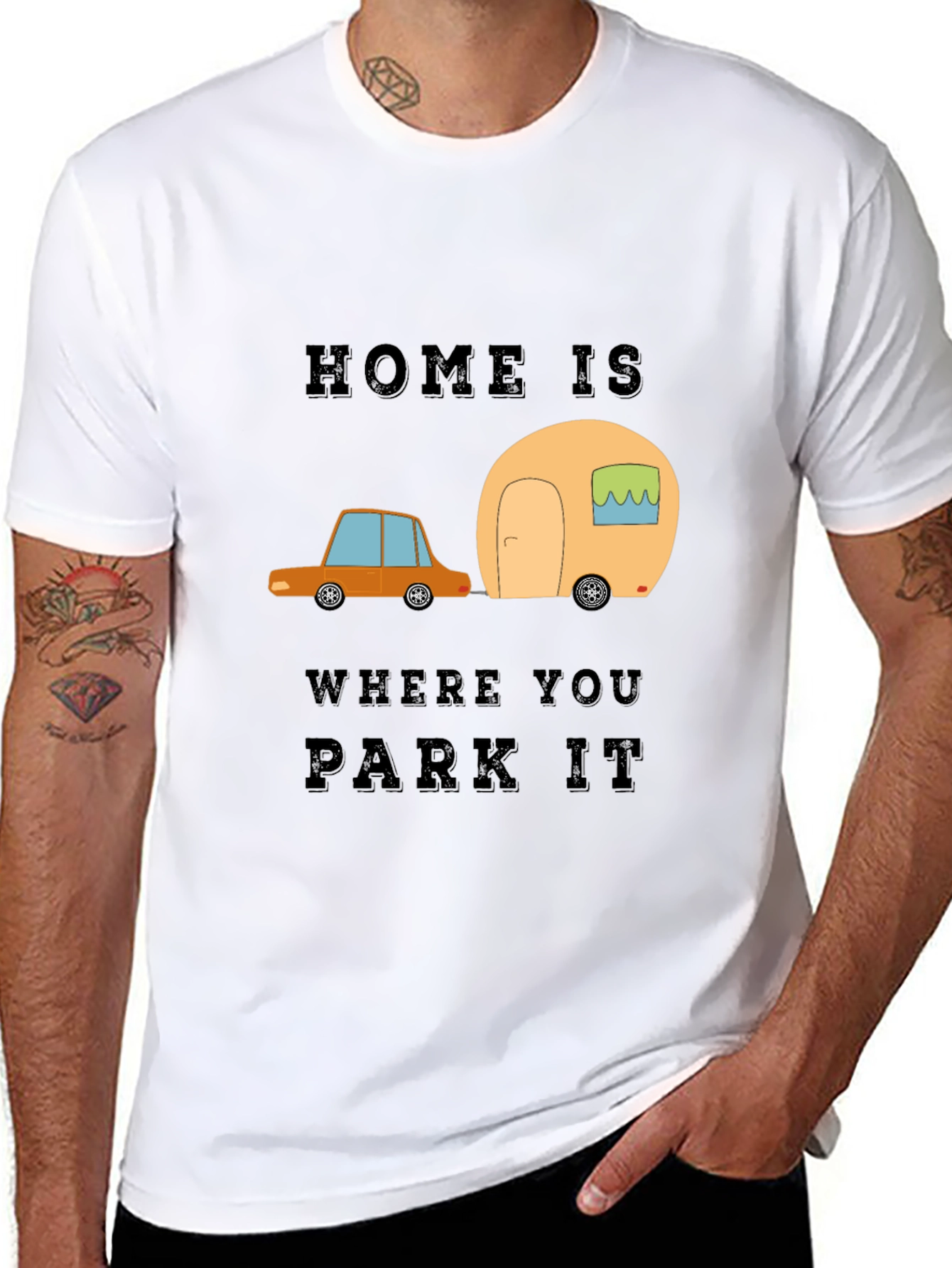 Home is Where You Park It Graphic Tee