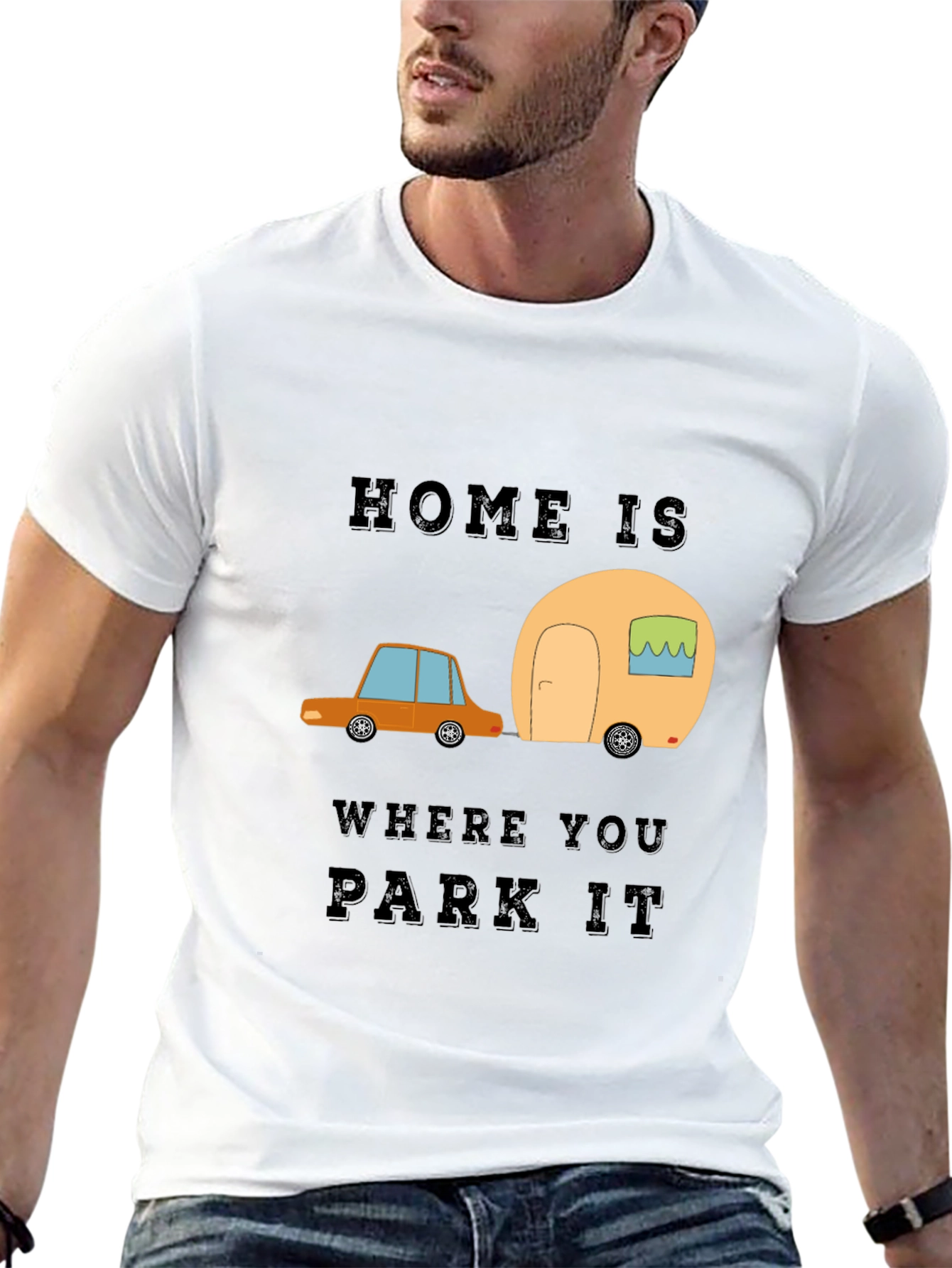 Home is Where You Park It Graphic Tee