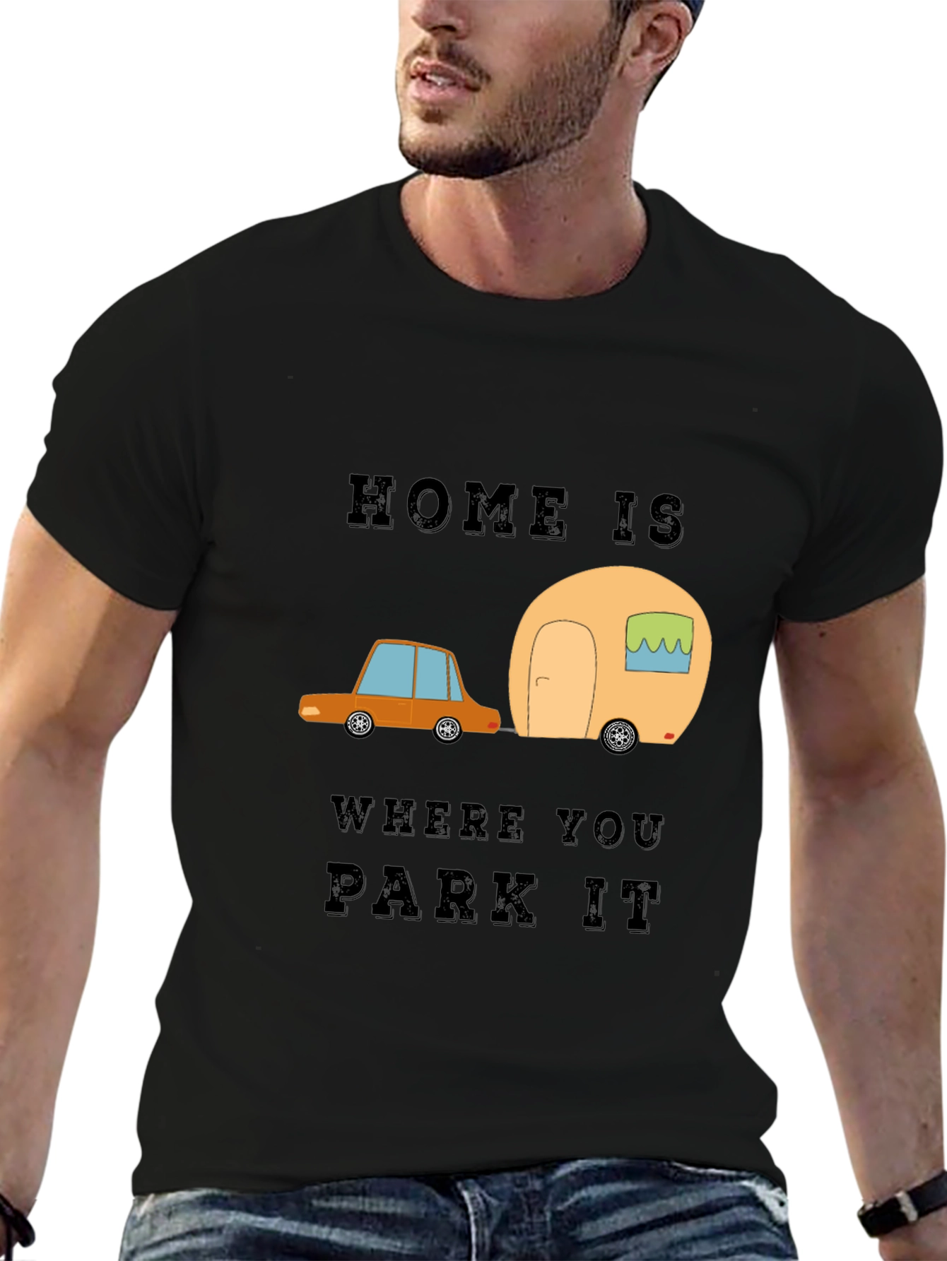 Home is Where You Park It Graphic Tee
