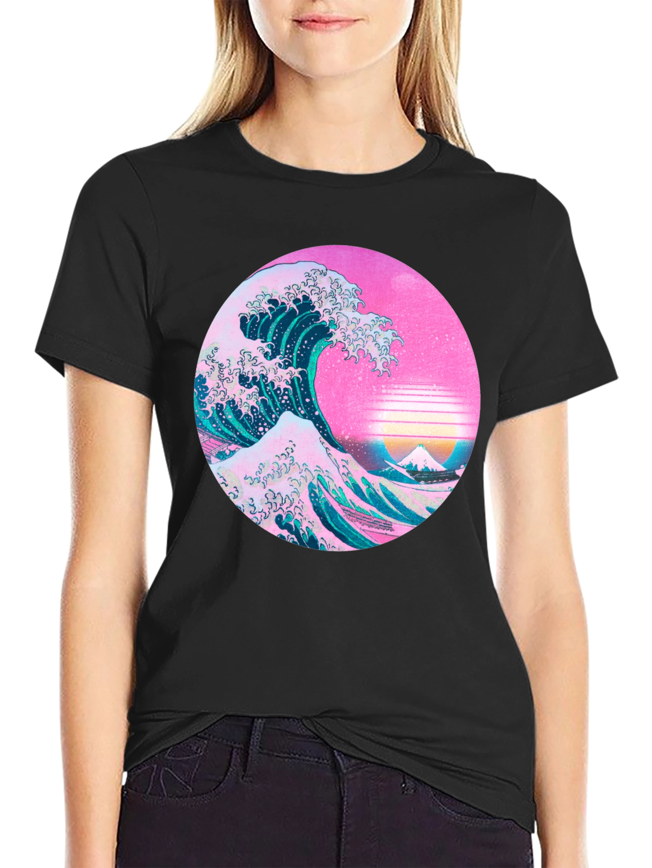 Great Wave Aesthetic T-Shirt