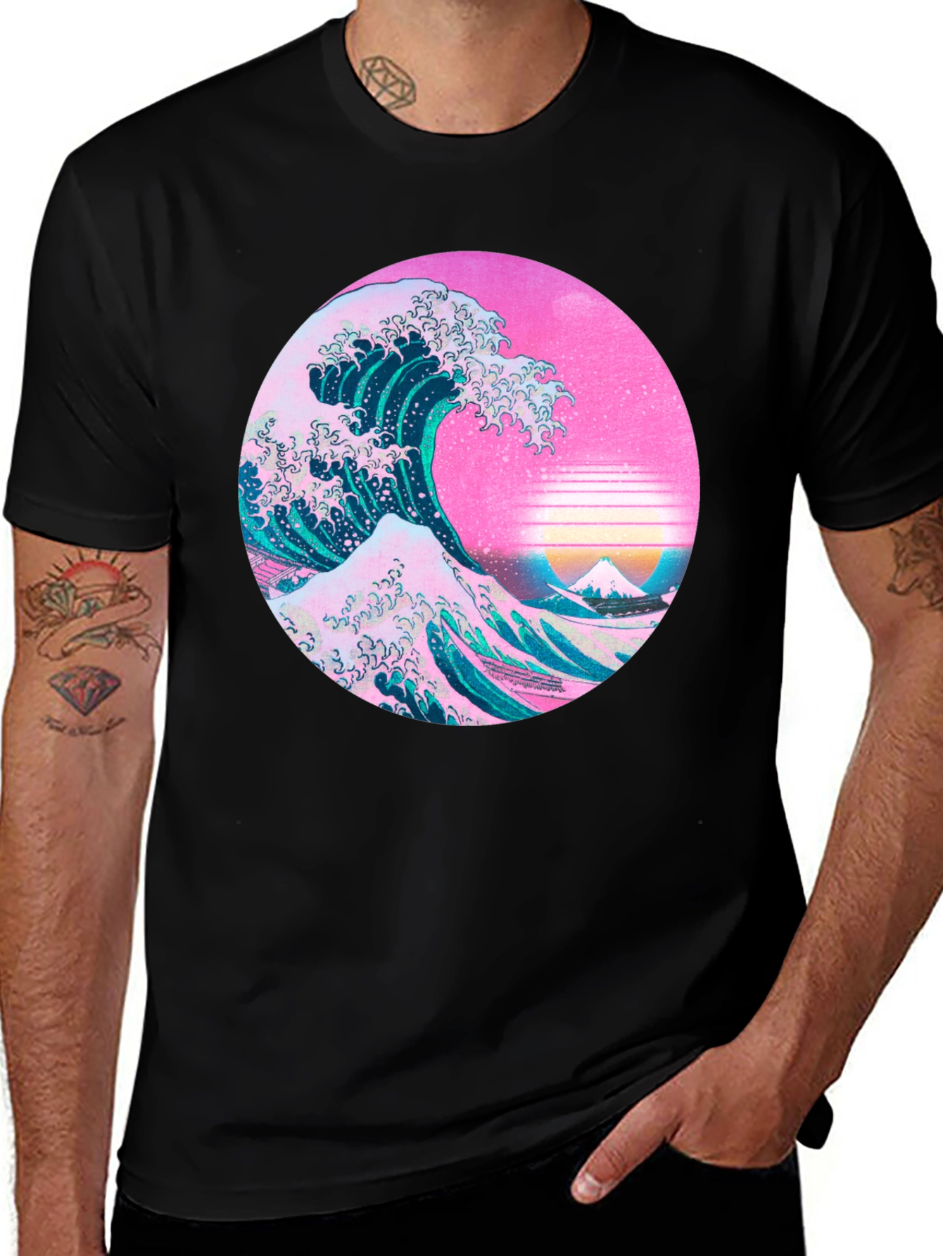 Great Wave Aesthetic T-Shirt