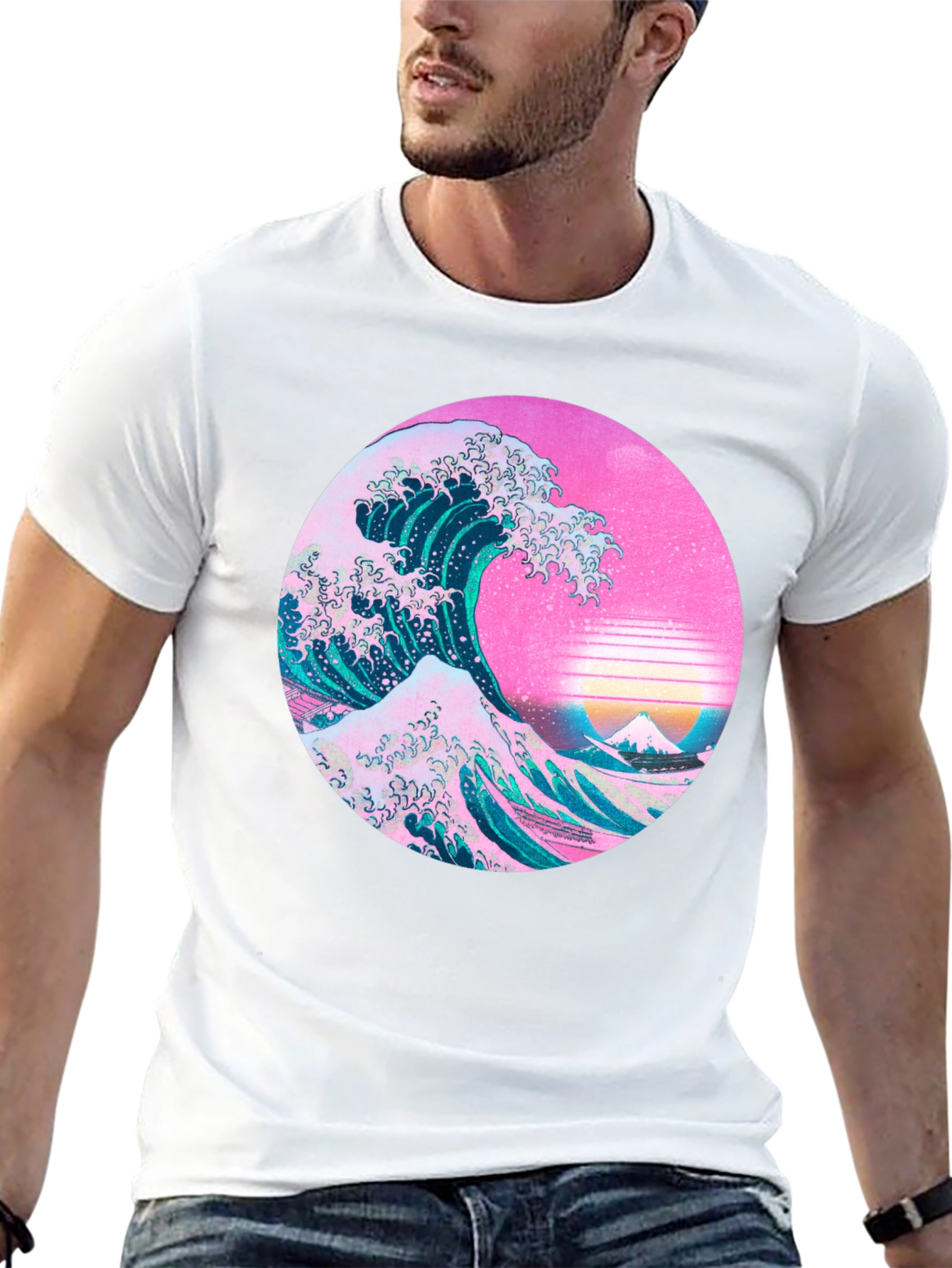 Great Wave Aesthetic T-Shirt