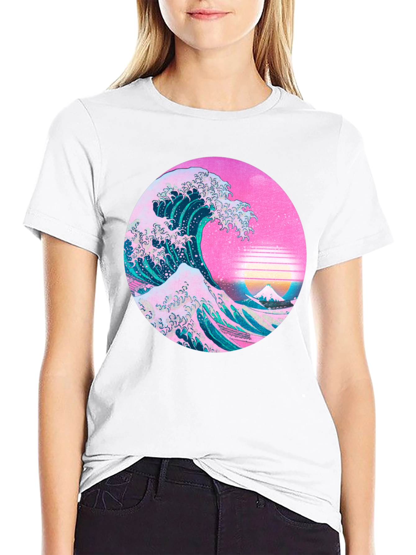 Great Wave Aesthetic T-Shirt