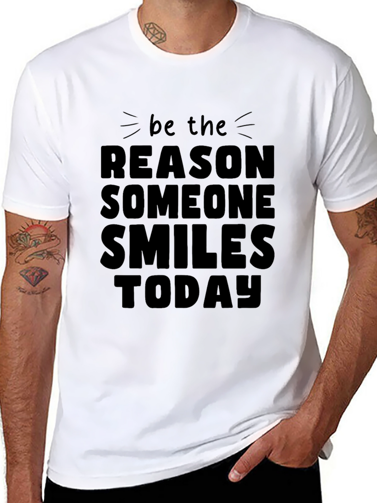 Be The Reason T-Shirt - Positive Message Tee