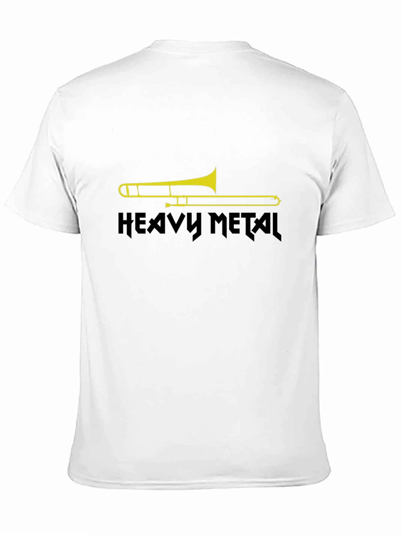 Heavy Metal Trombone Graphic T-Shirt