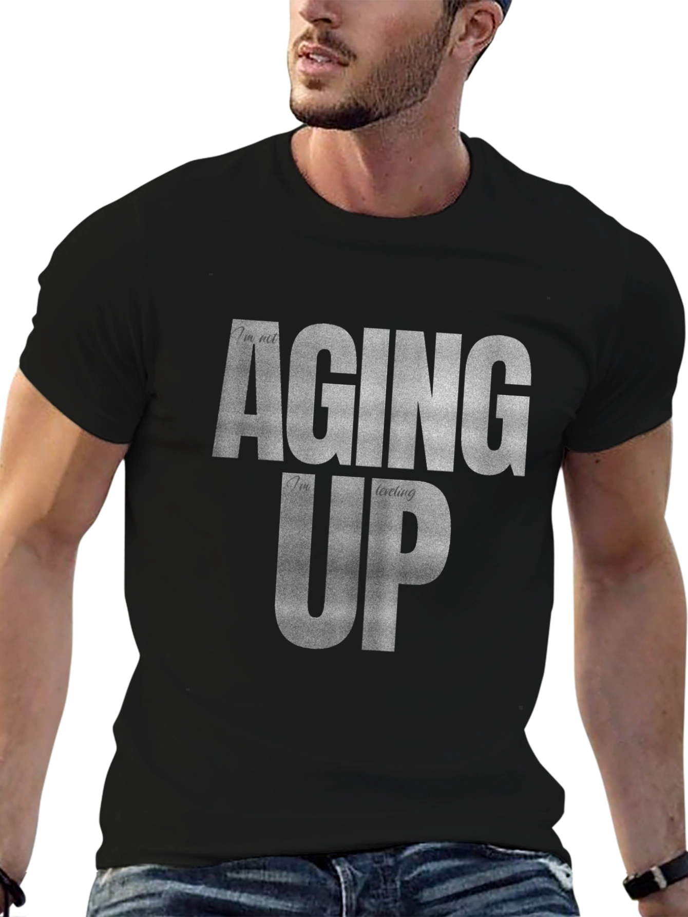 Leveling Up T-Shirt - Im Not Aging