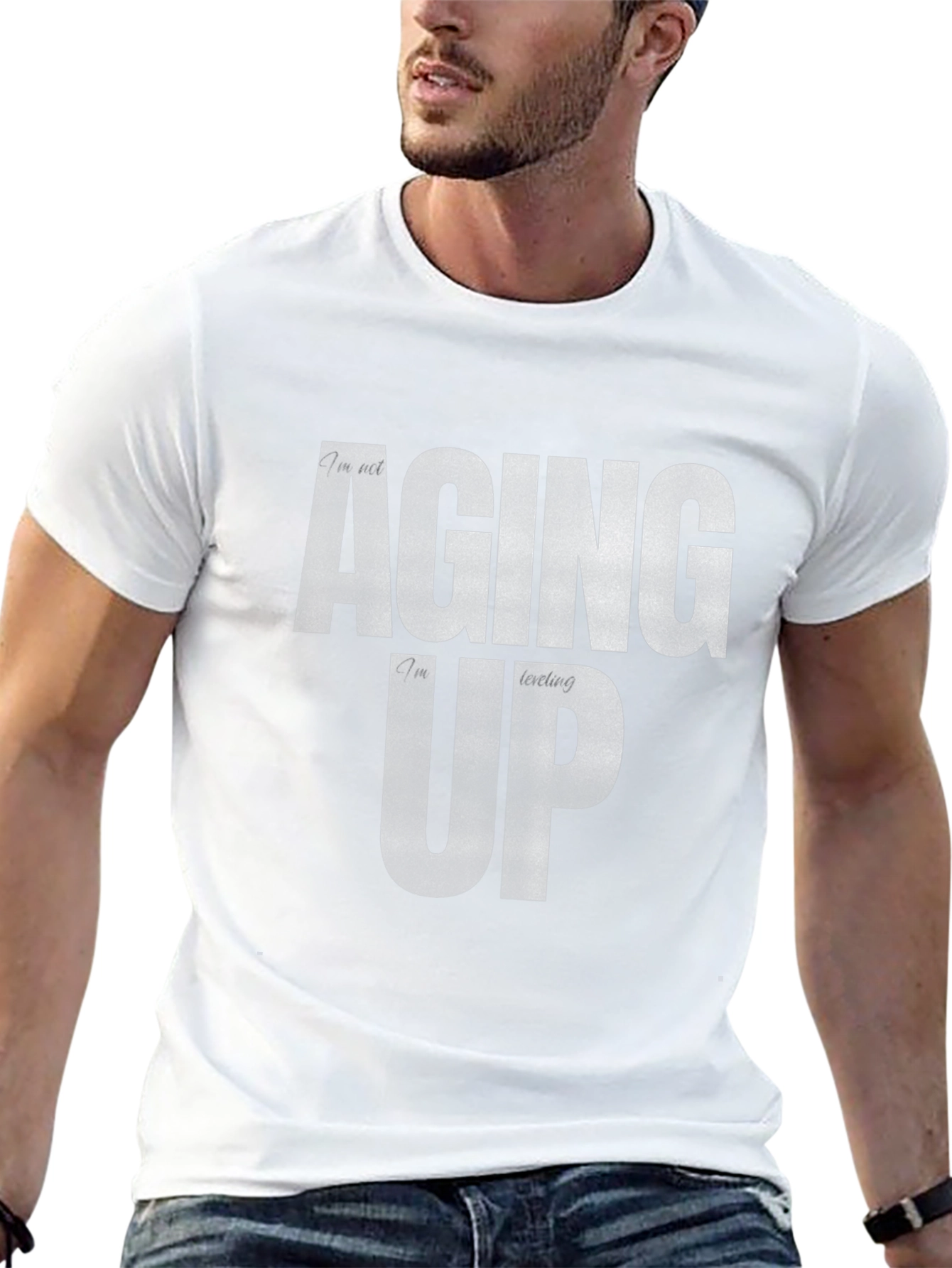 Leveling Up T-Shirt - Im Not Aging