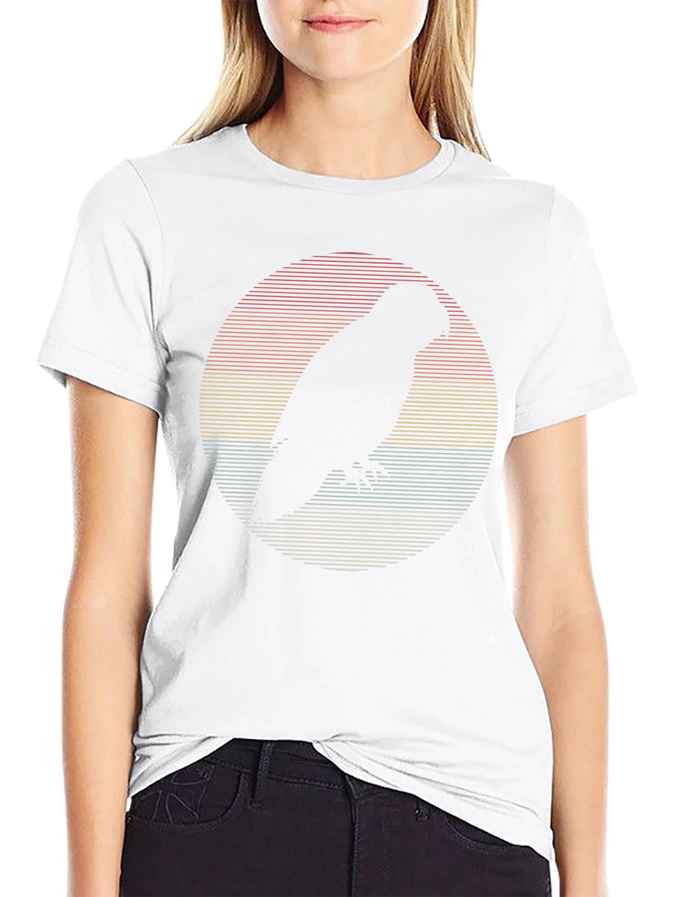 Retro Owl Graphic T-Shirt - Mens Black Tee