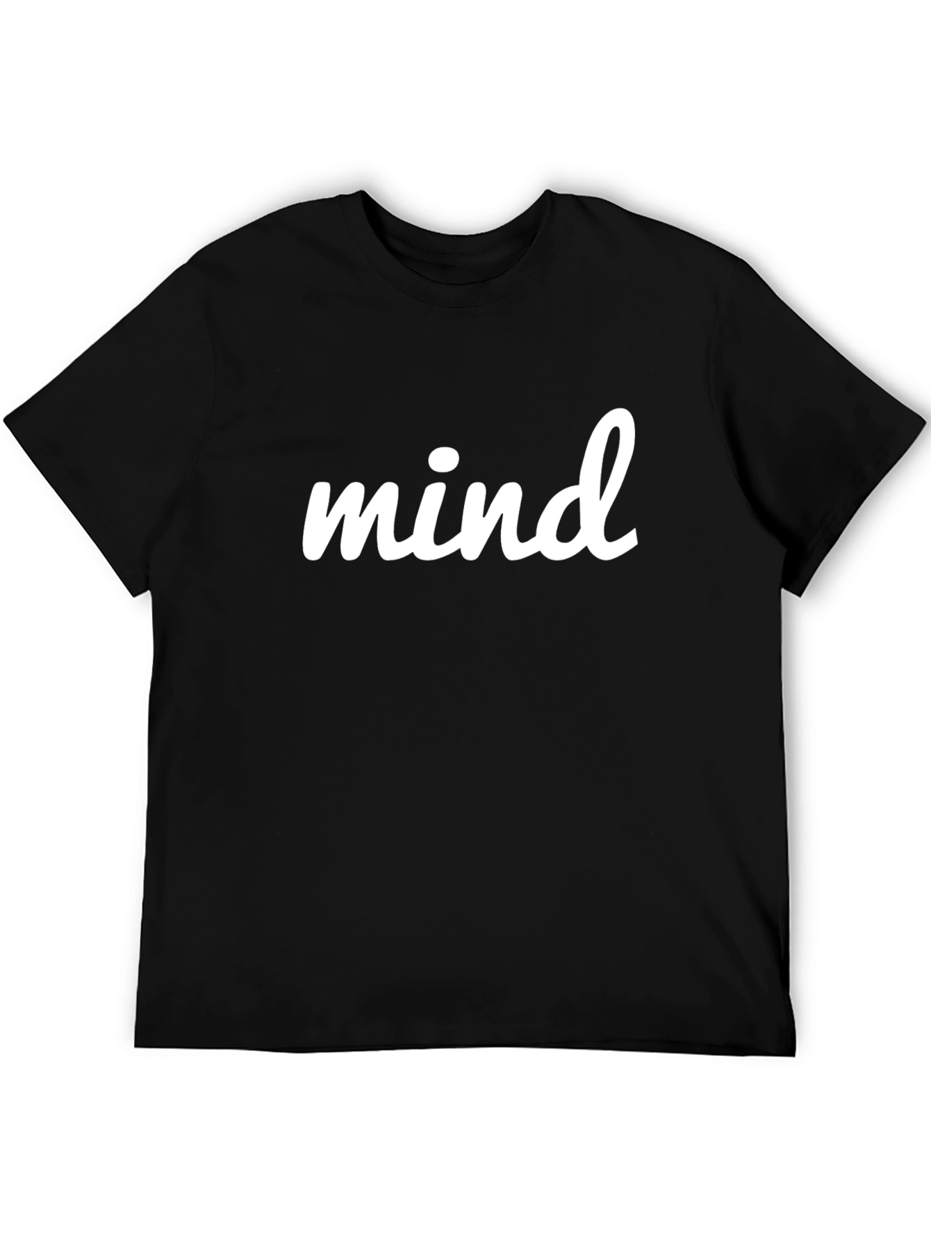Mind Graphic Black T-Shirt - Casual Wear