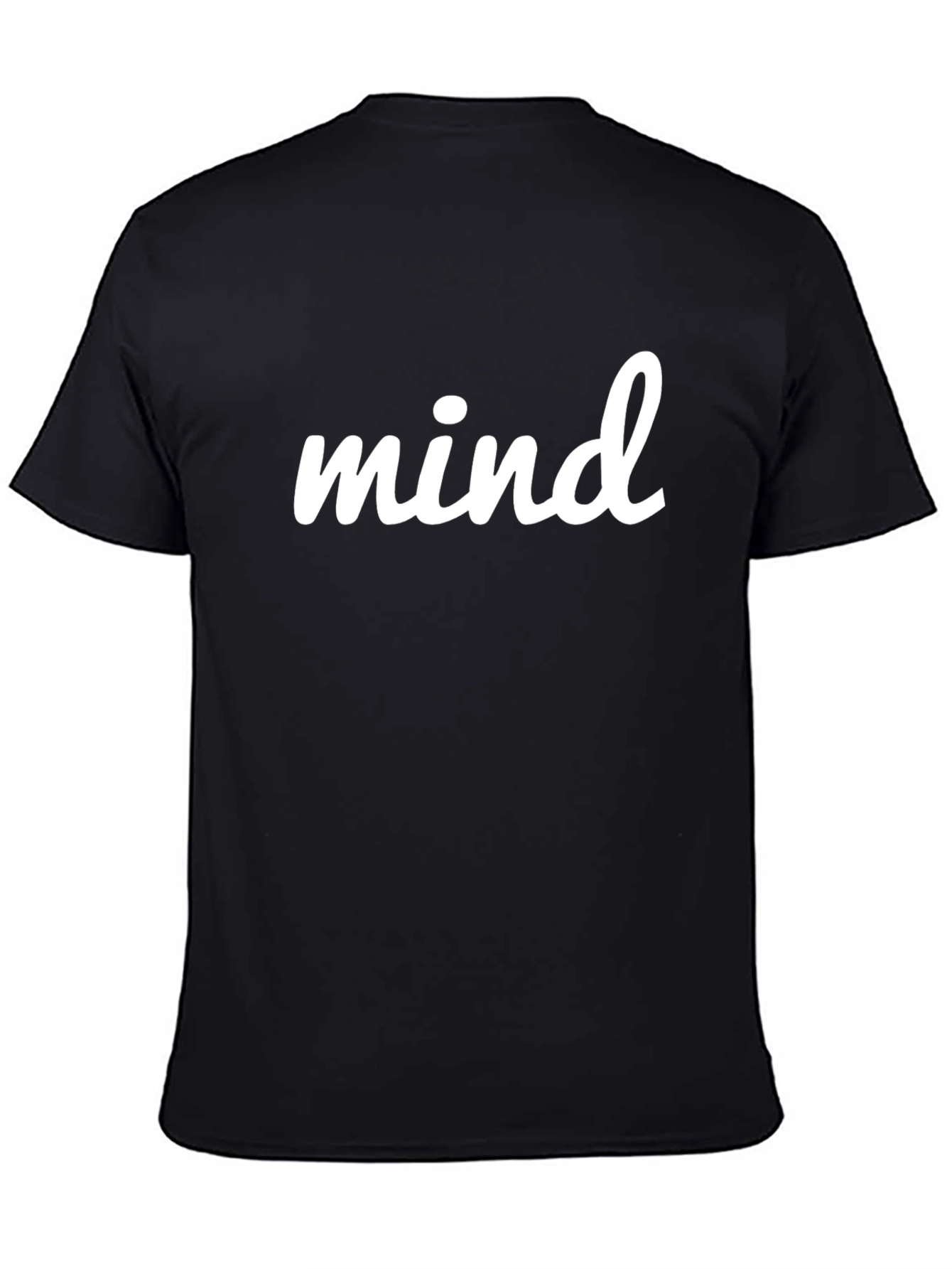 Mind Graphic Black T-Shirt - Casual Wear