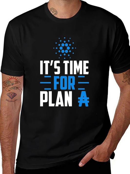 Plan A Cardano T-Shirt - Crypto Tee