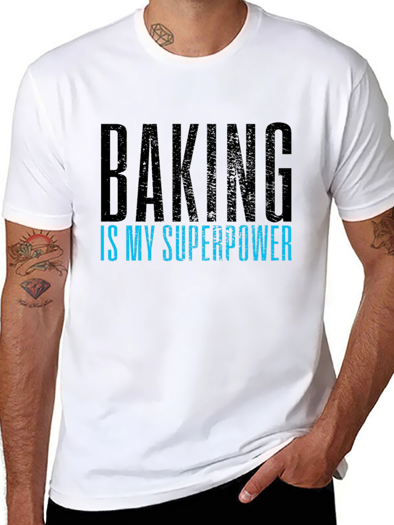 Baking is My Superpower Graphic T-Shirt