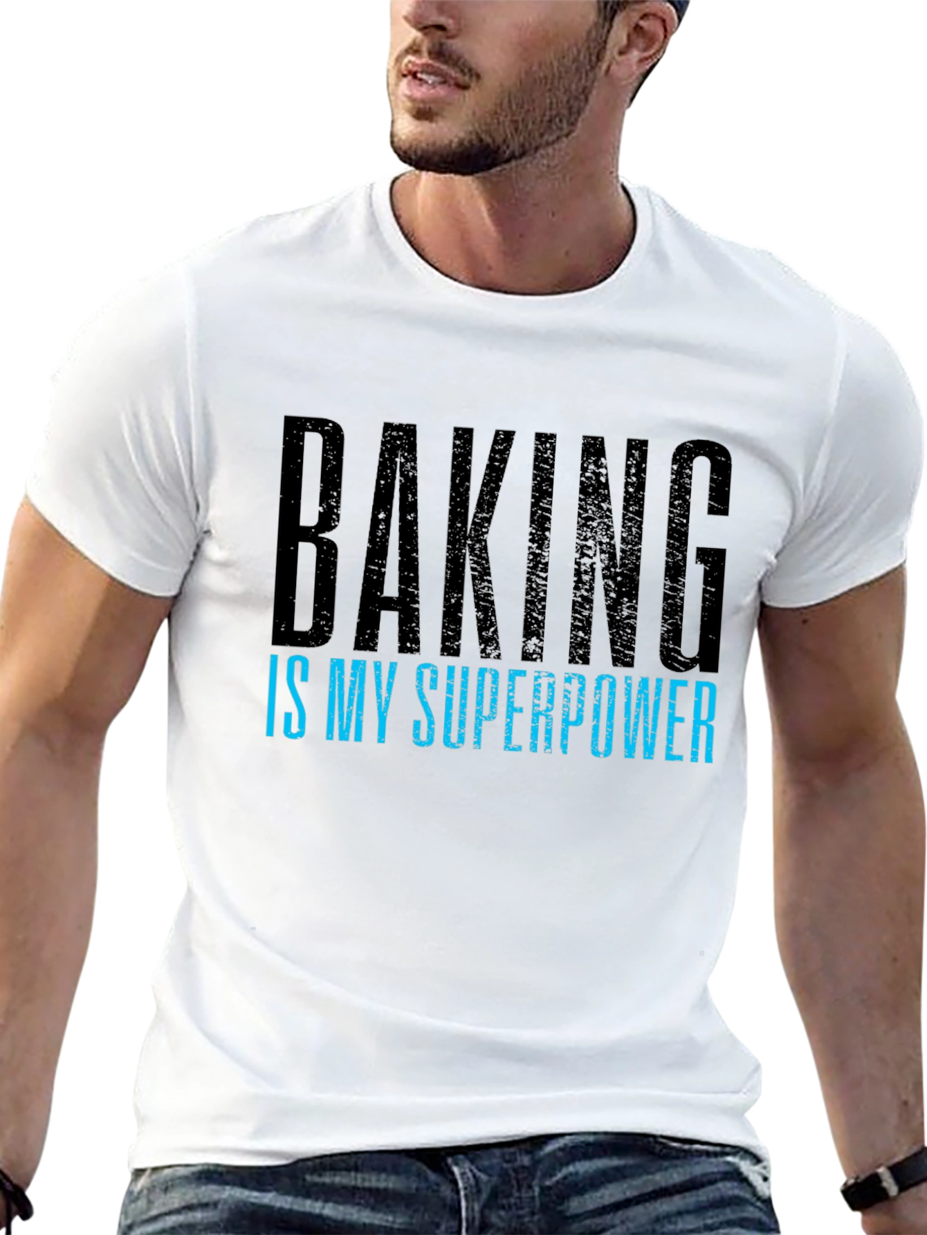 Baking is My Superpower Graphic T-Shirt