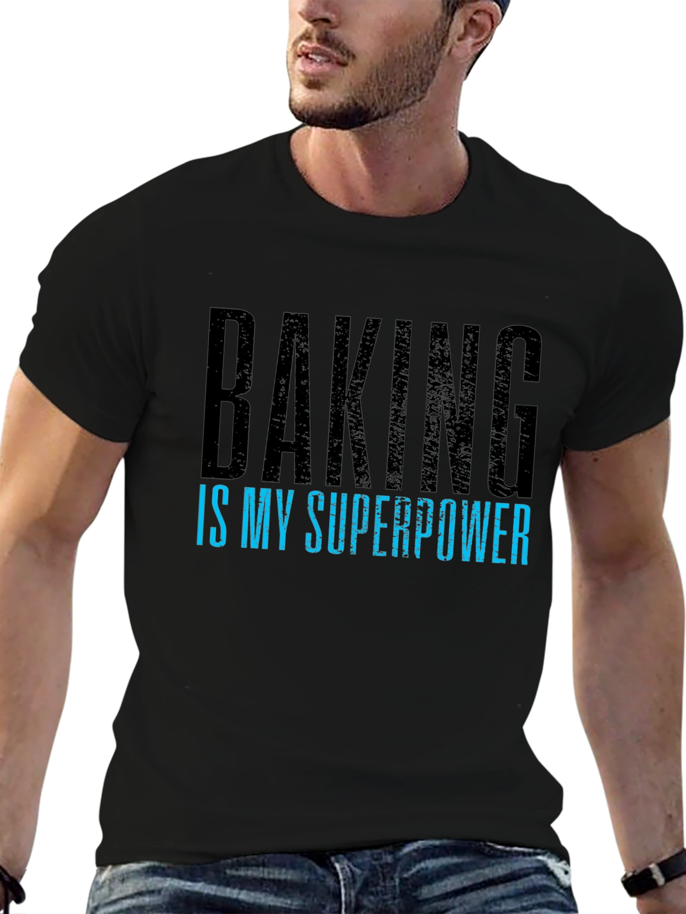 Baking is My Superpower Graphic T-Shirt
