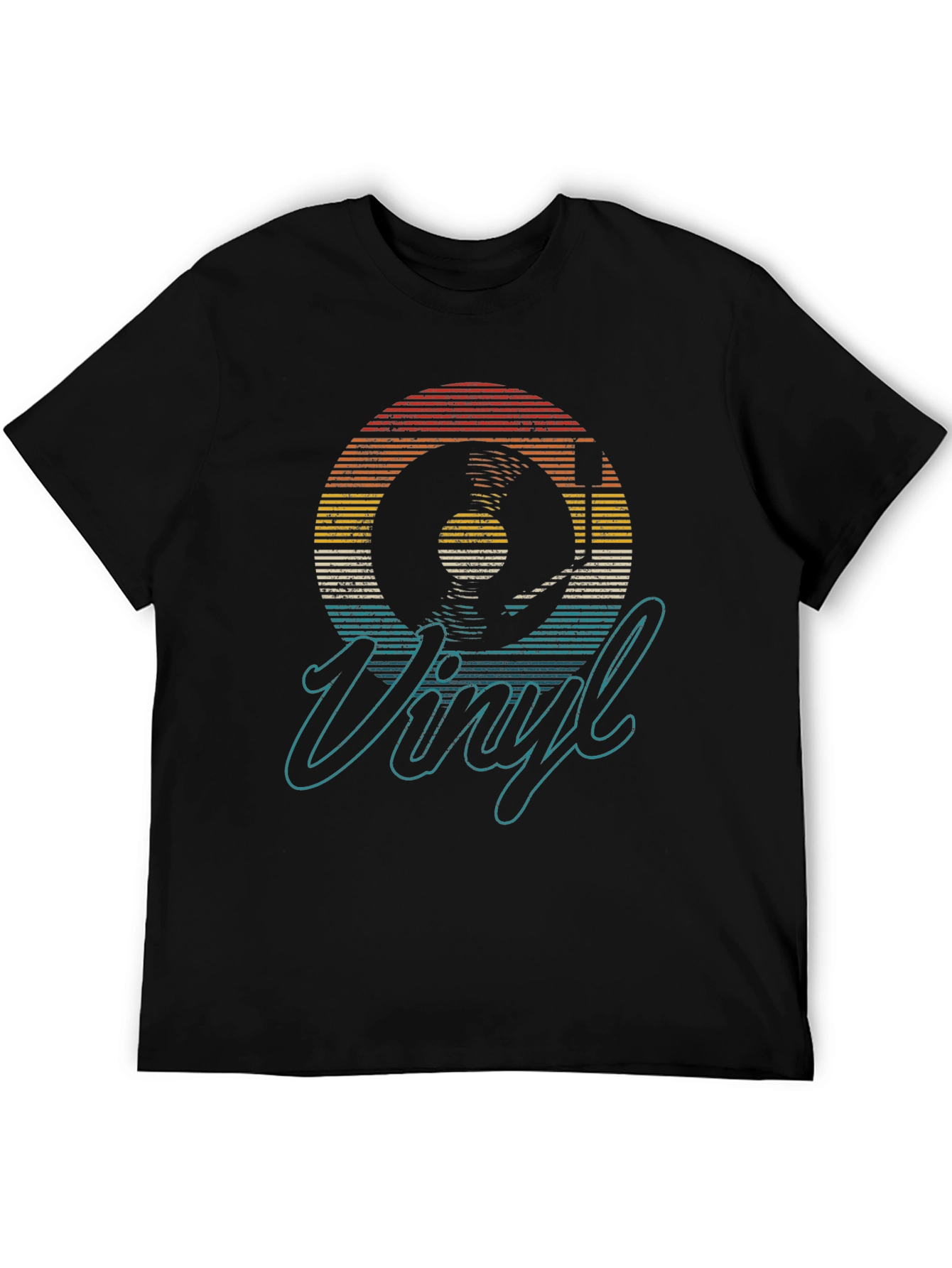 Retro Vinyl Record T-Shirt