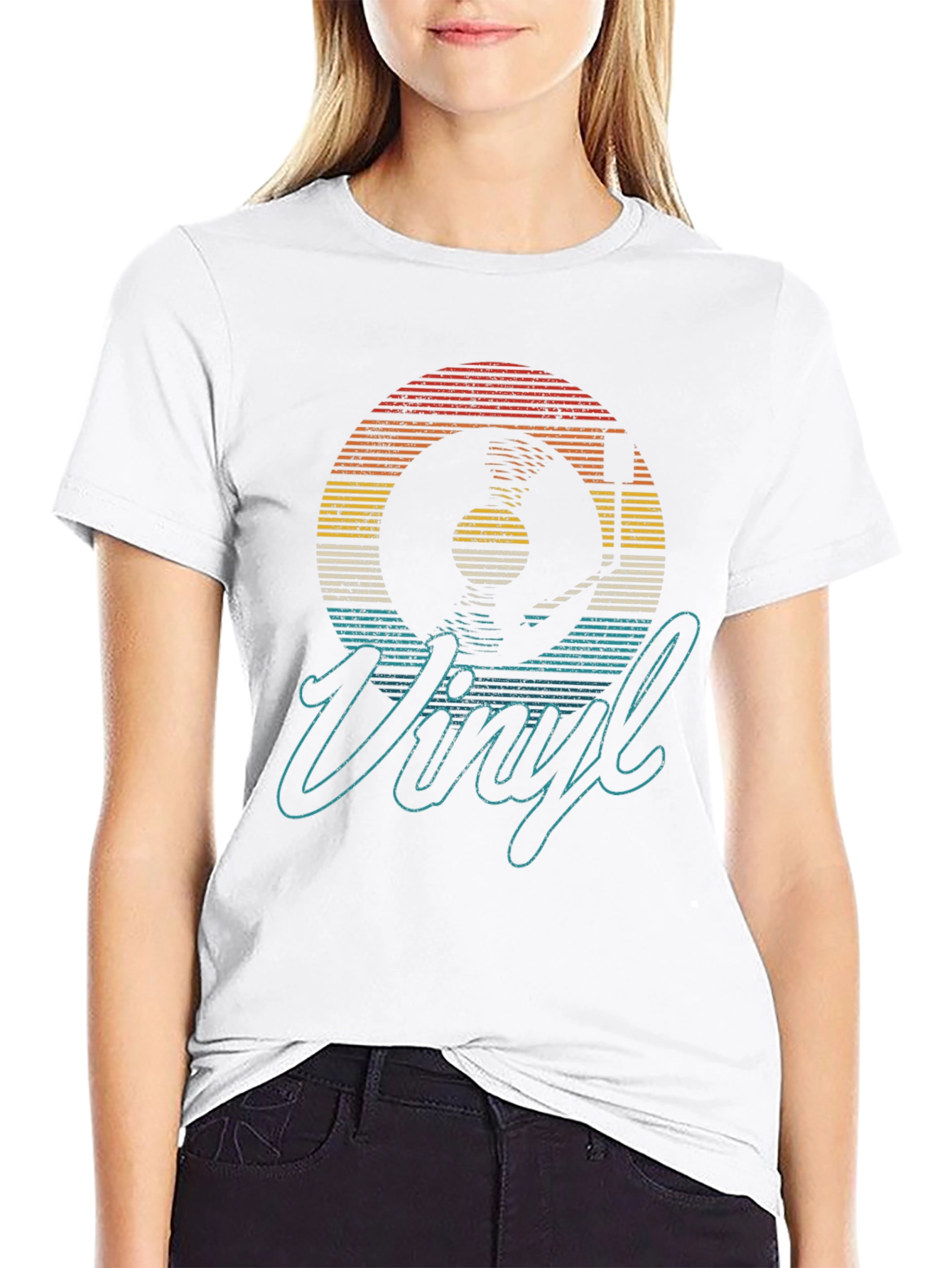 Retro Vinyl Record T-Shirt