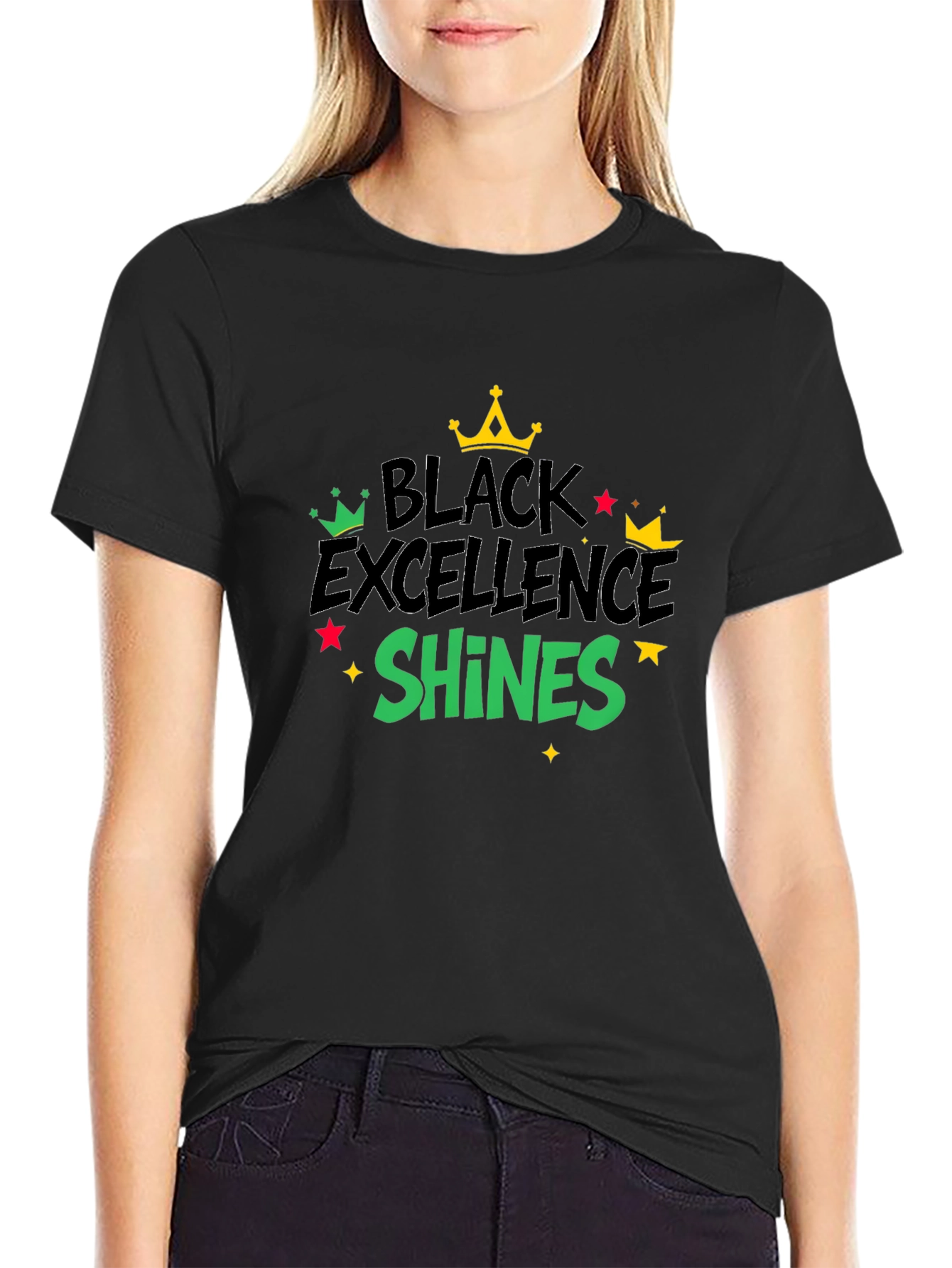 Black Excellence Shines Graphic Tee