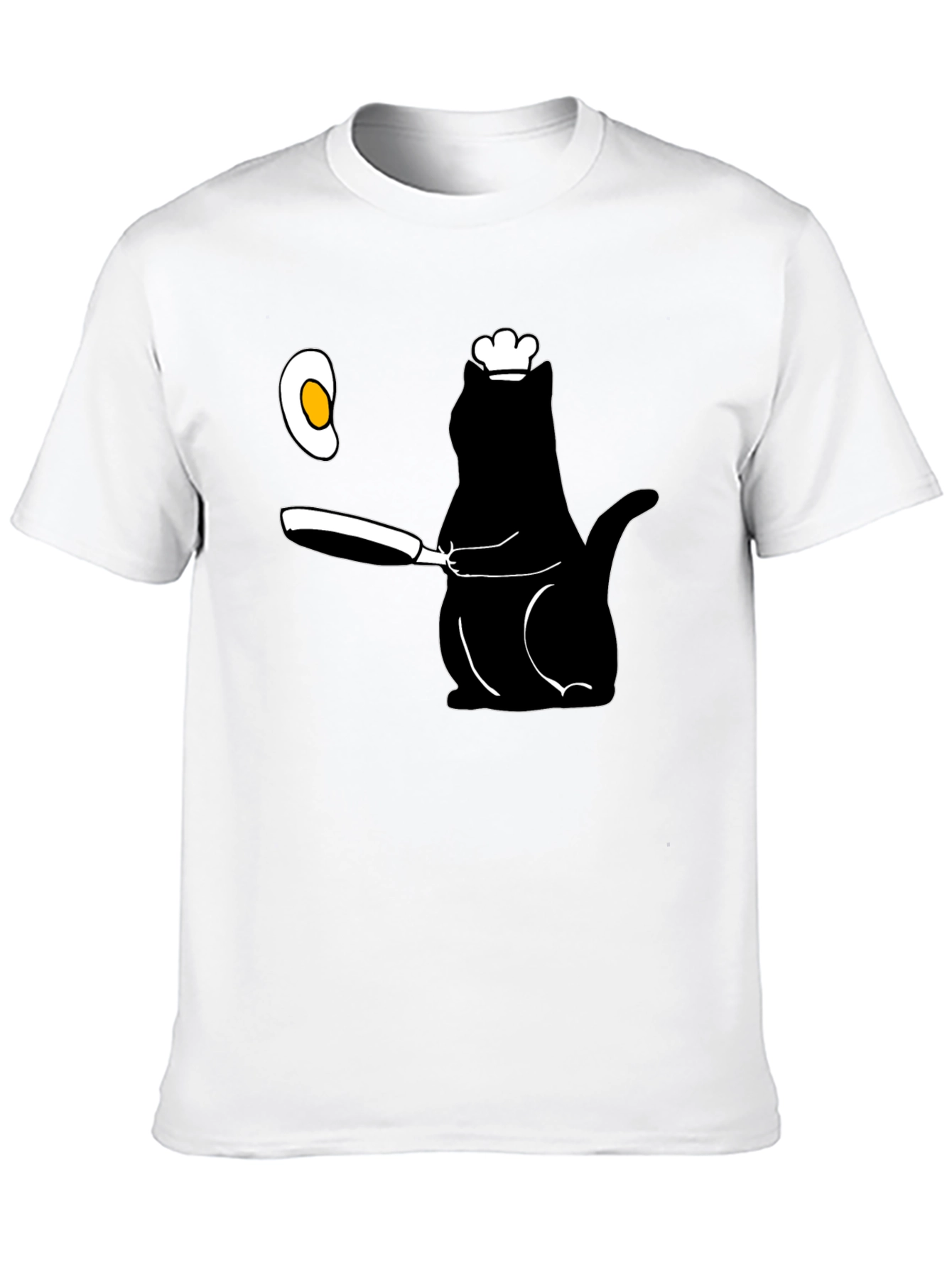 Chef Cat T-Shirt - Cooking Cat Design