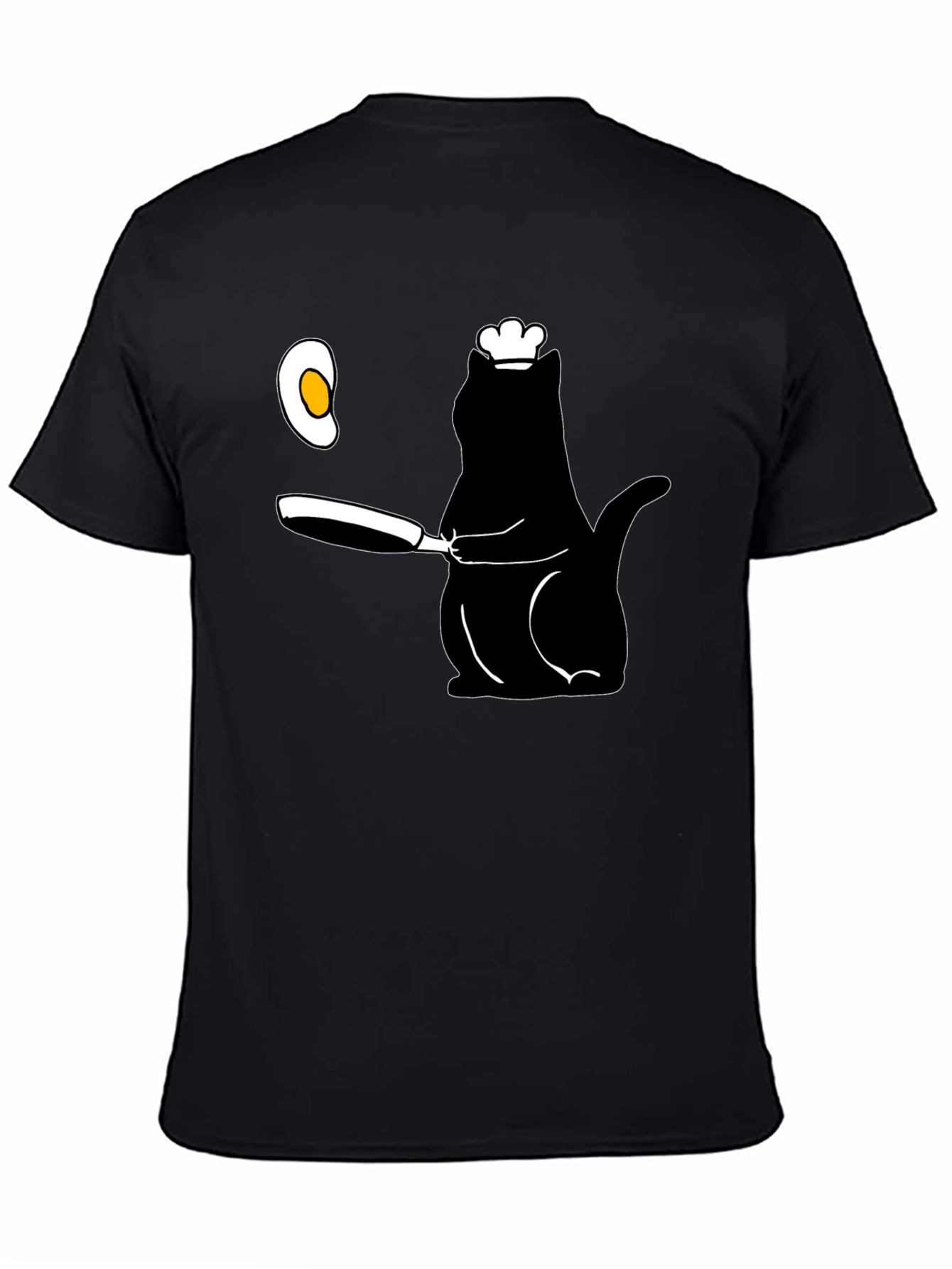 Chef Cat T-Shirt - Cooking Cat Design