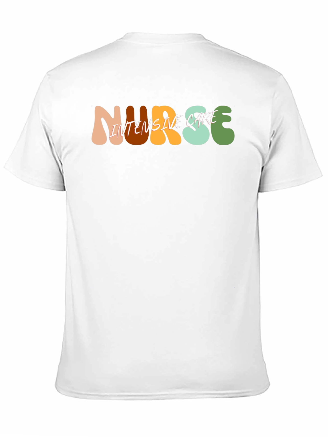 Nurse Intensive Care Black T-Shirt