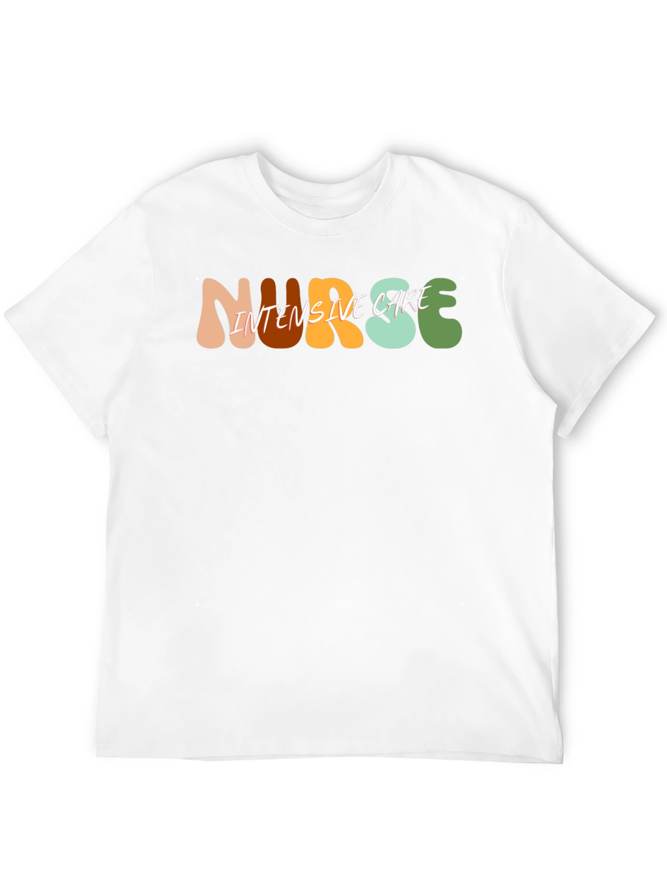 Nurse Intensive Care Black T-Shirt