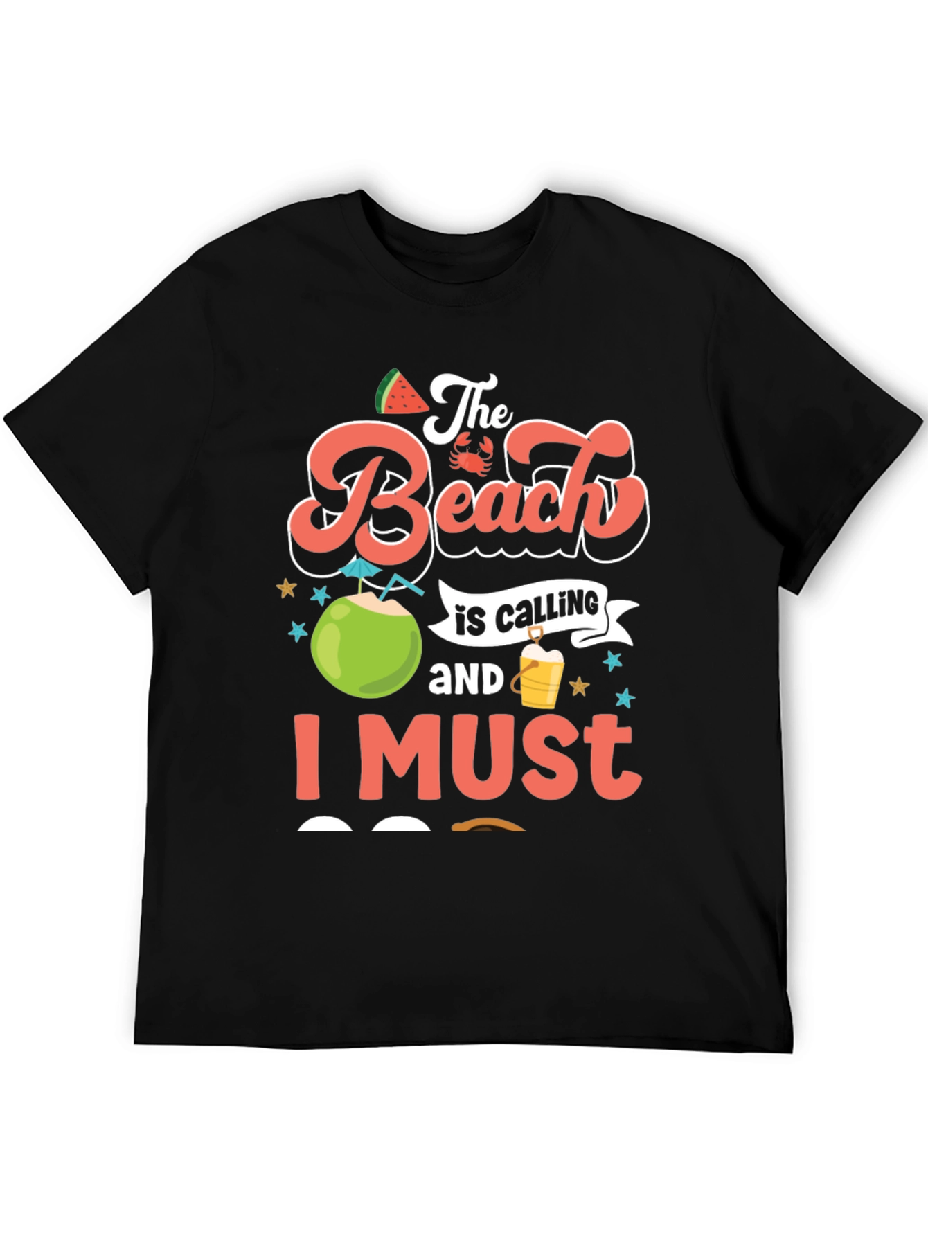 The Beach is Calling Graphic Tee