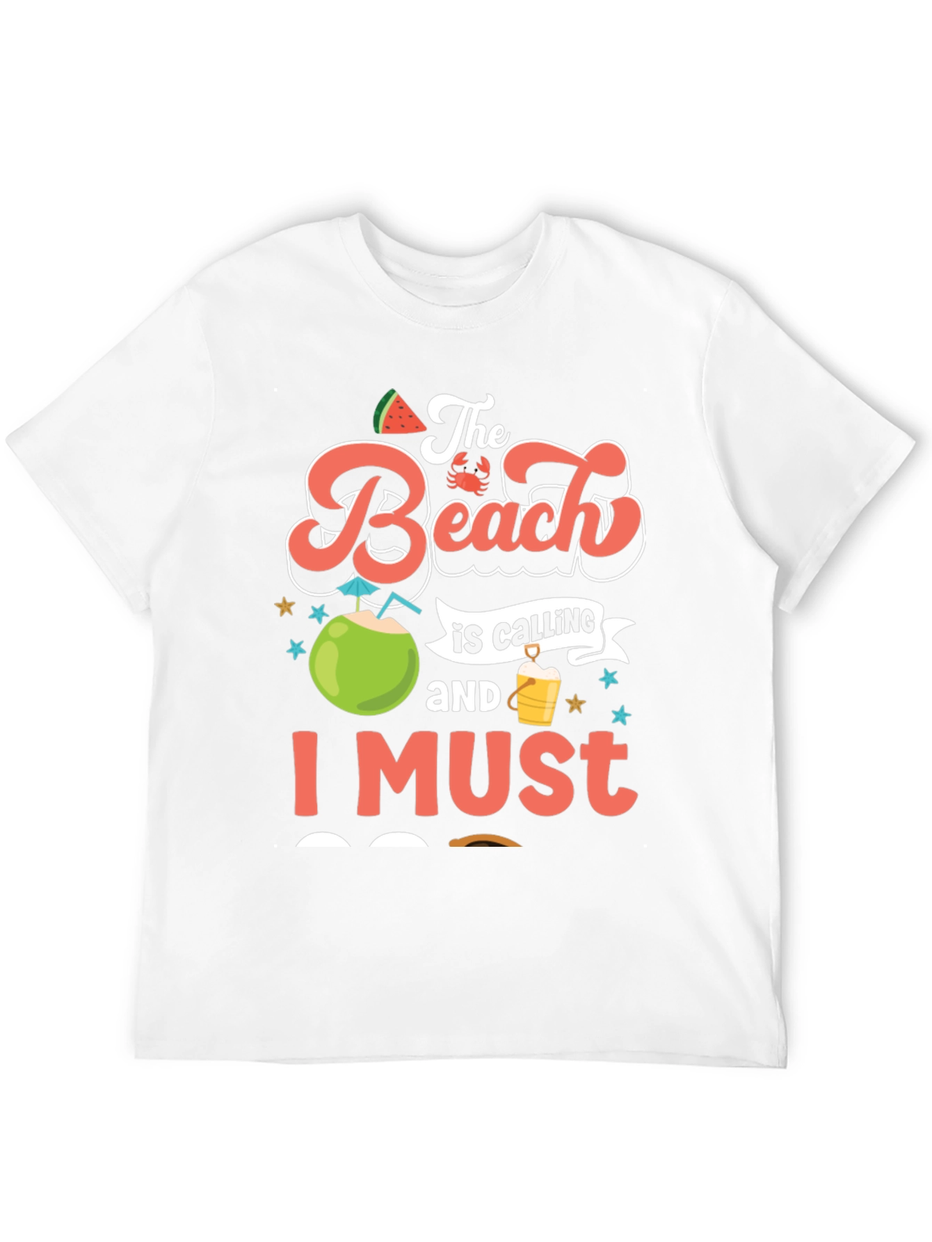 The Beach is Calling Graphic Tee
