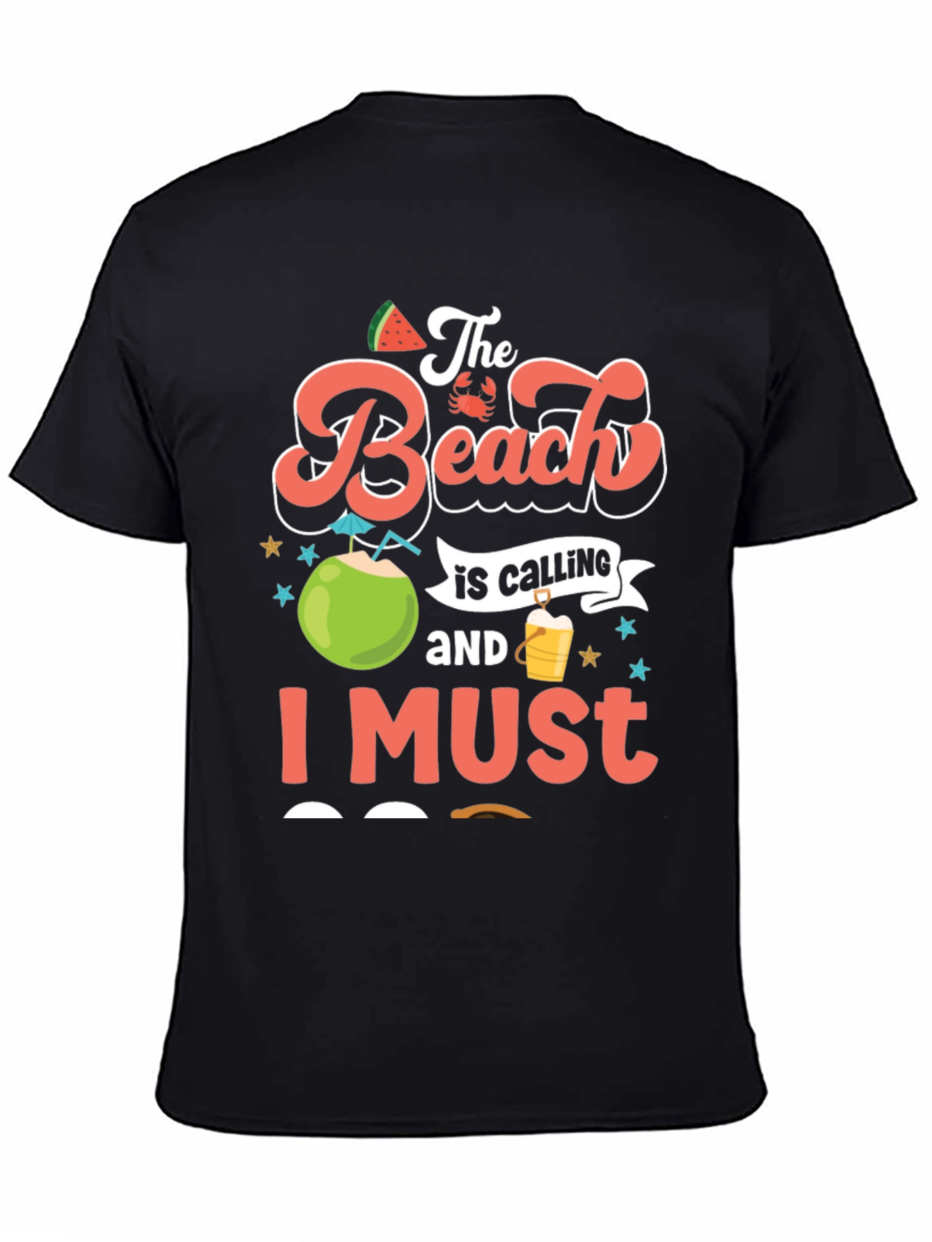 The Beach is Calling Graphic Tee
