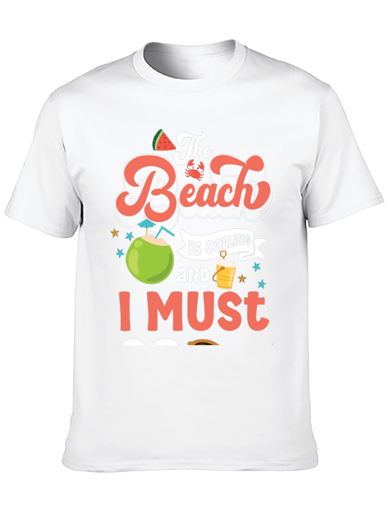 The Beach is Calling Graphic Tee