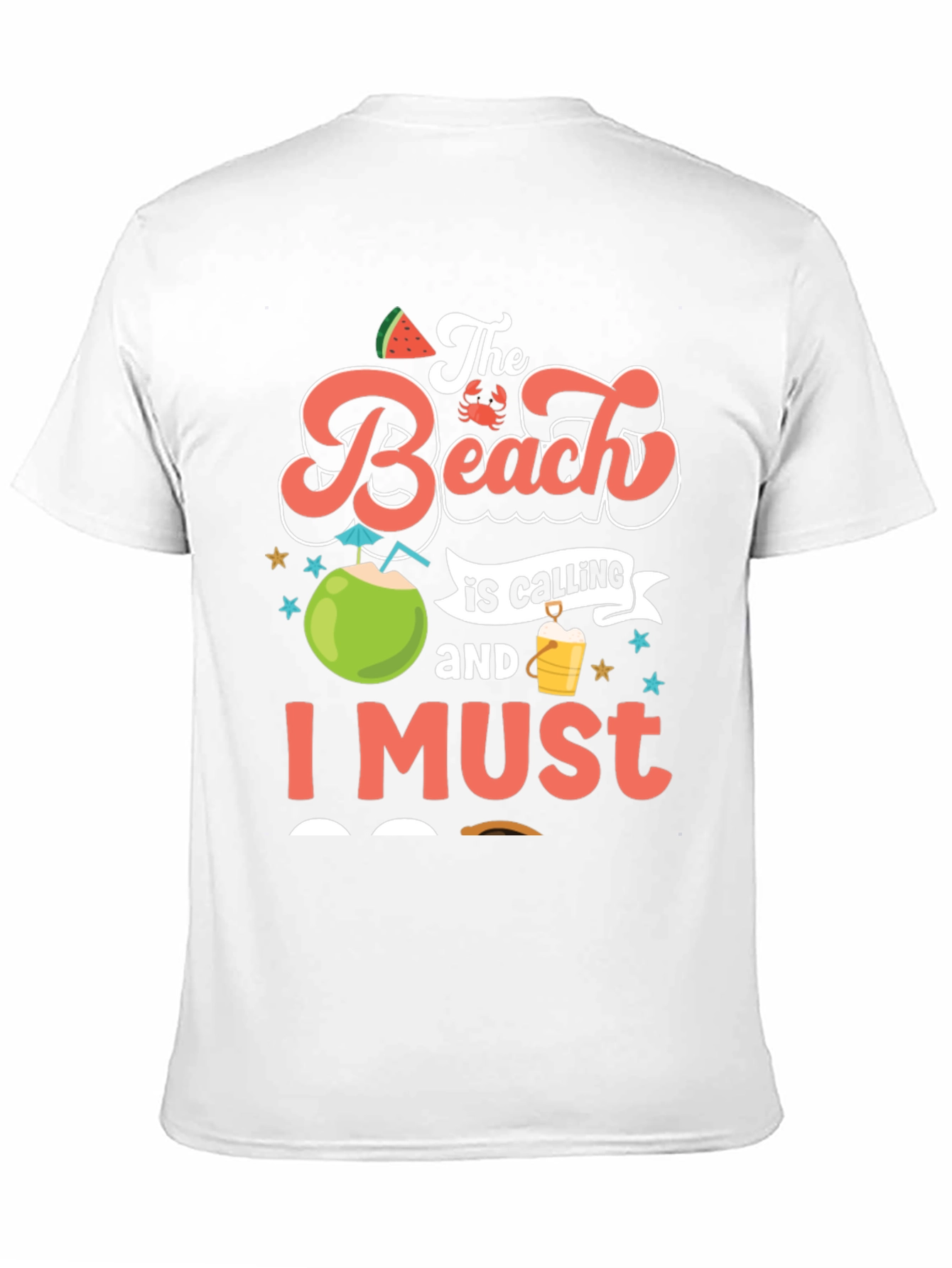 The Beach is Calling Graphic Tee