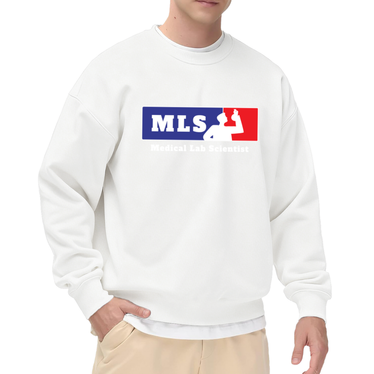 Proud Scientist Design - Crewneck Sweatshirt | Scientist, Science, STEM Gift