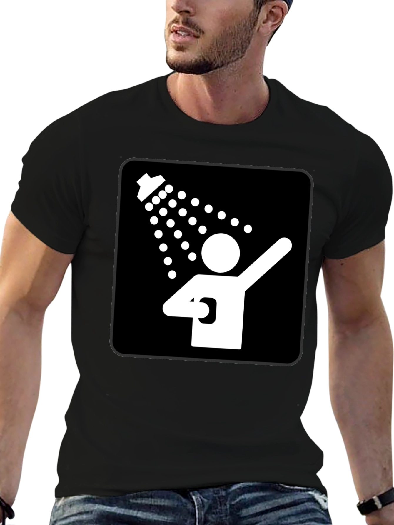 Funny Shower Dab T-Shirt