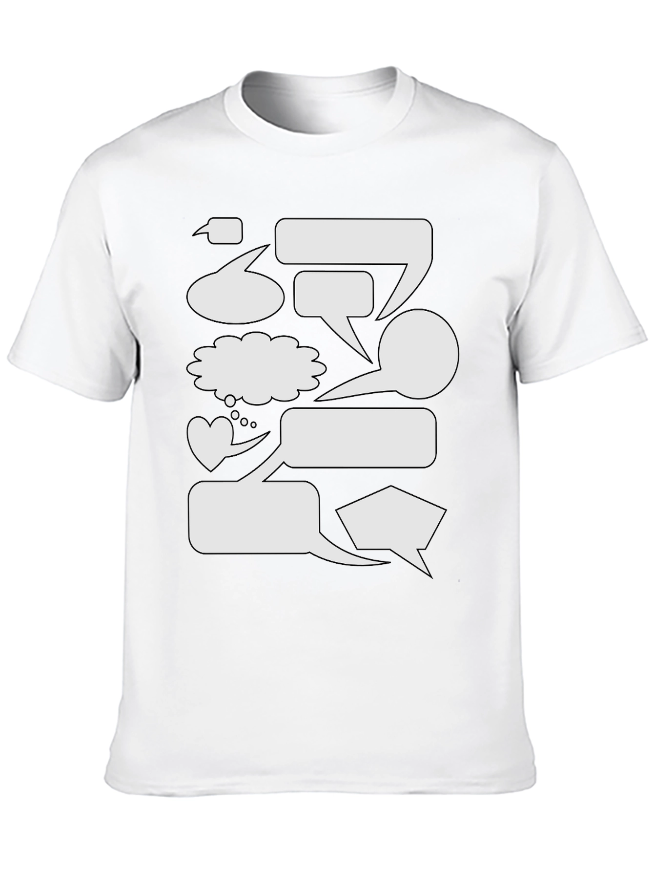 Graphic Speech Bubble T-Shirt