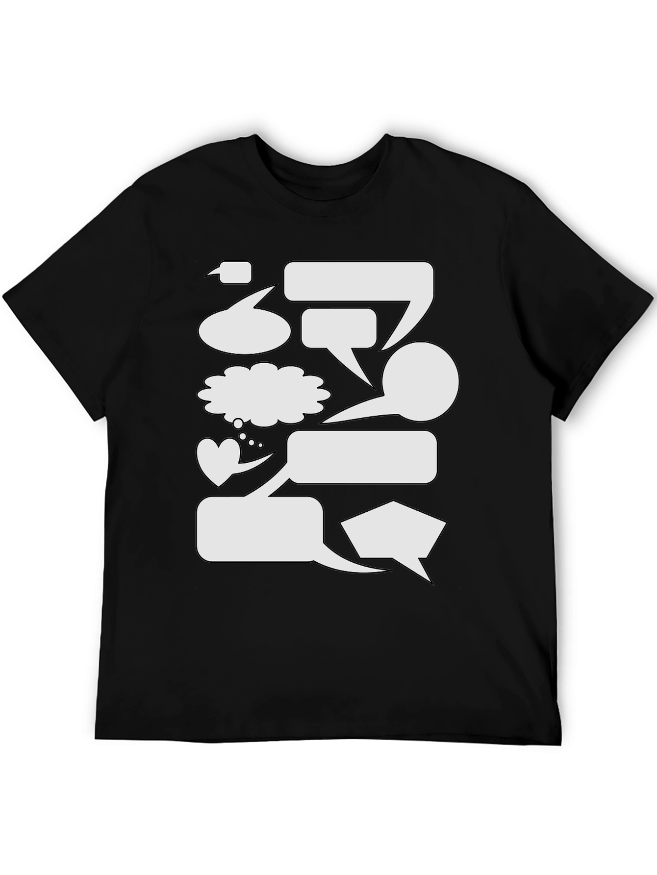 Graphic Speech Bubble T-Shirt