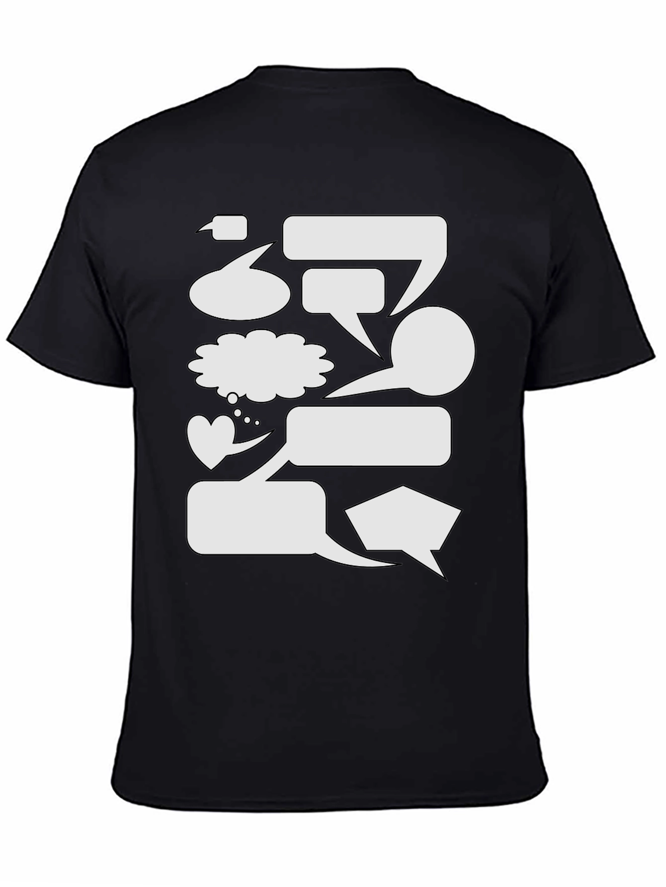 Graphic Speech Bubble T-Shirt