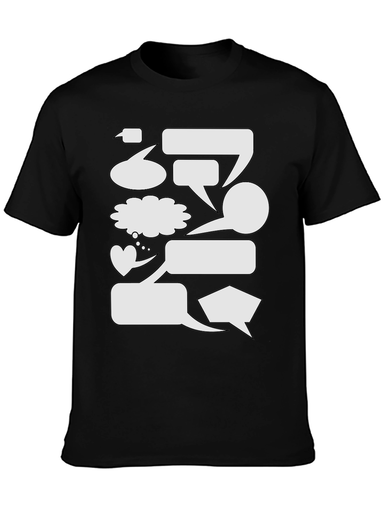 Graphic Speech Bubble T-Shirt