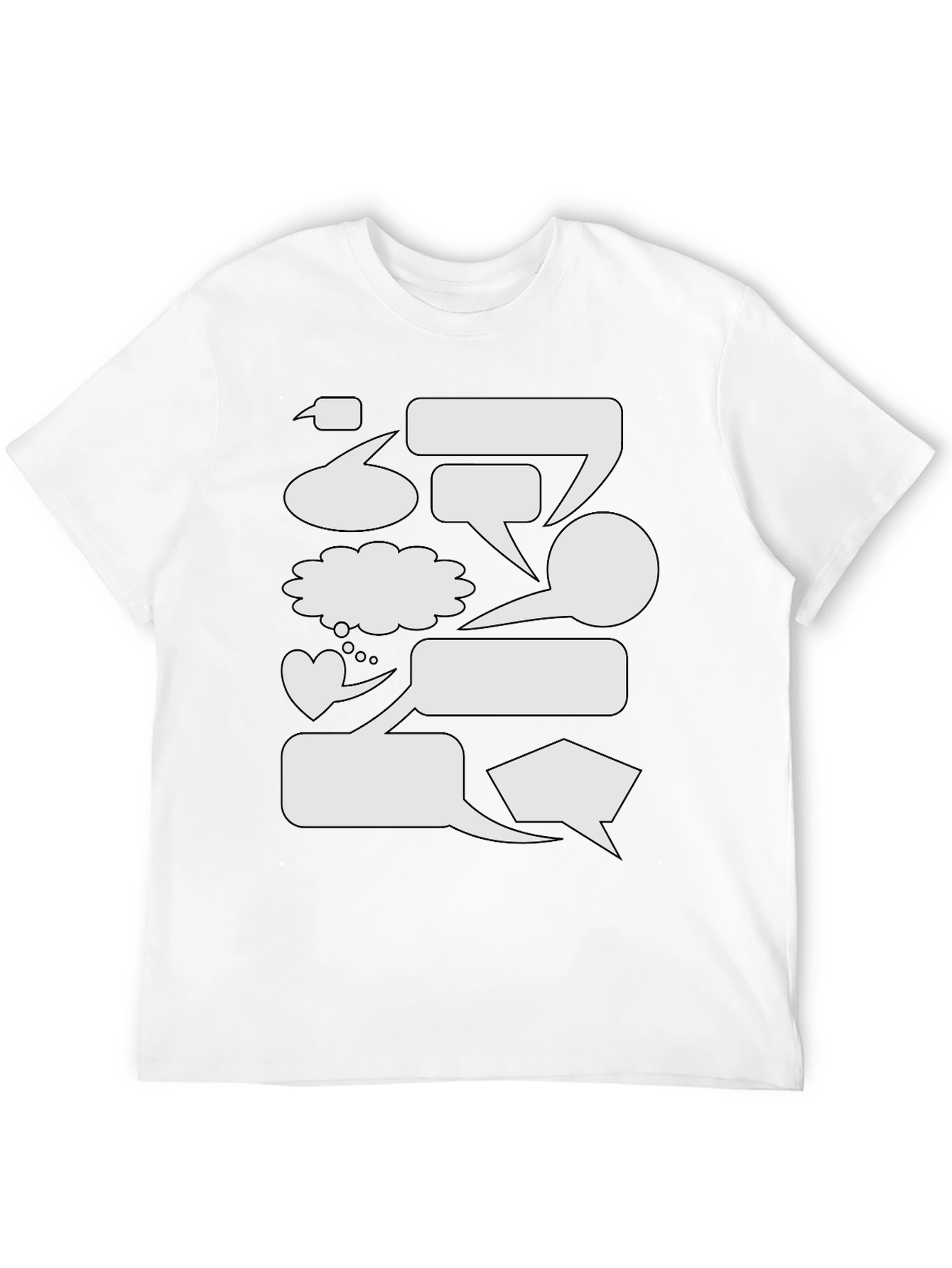 Graphic Speech Bubble T-Shirt