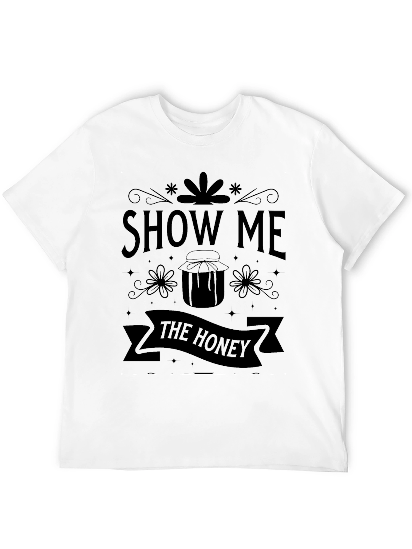 Show Me The Honey Black Graphic Tee