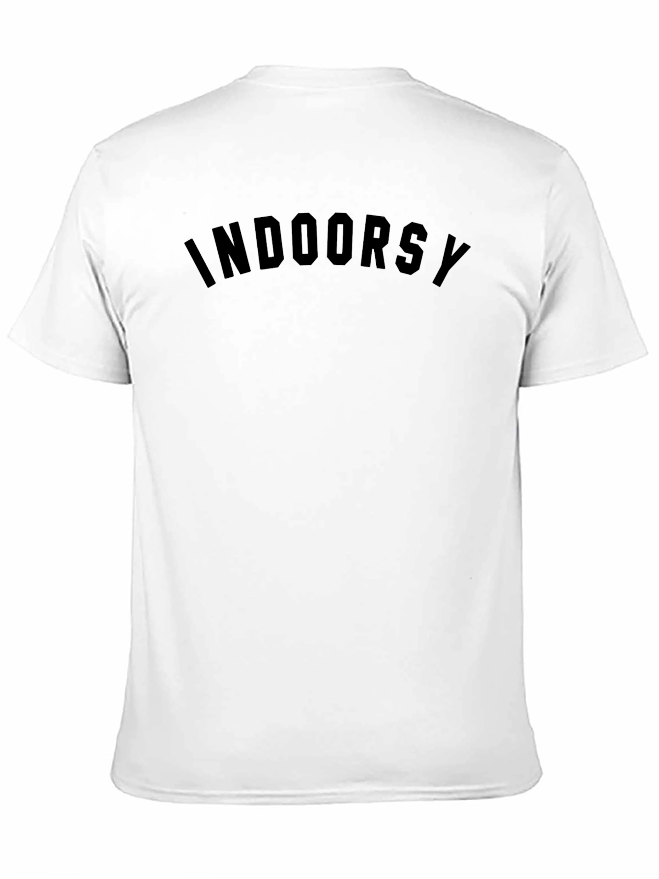 Indoorsy Black T-Shirt Casual Comfort