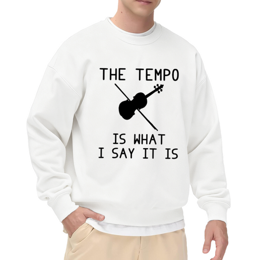 TEMPO - Music Rhythm Beat Graphic ԲÁìÎÀÒÂ | Unisex Pullover Sweatshirt