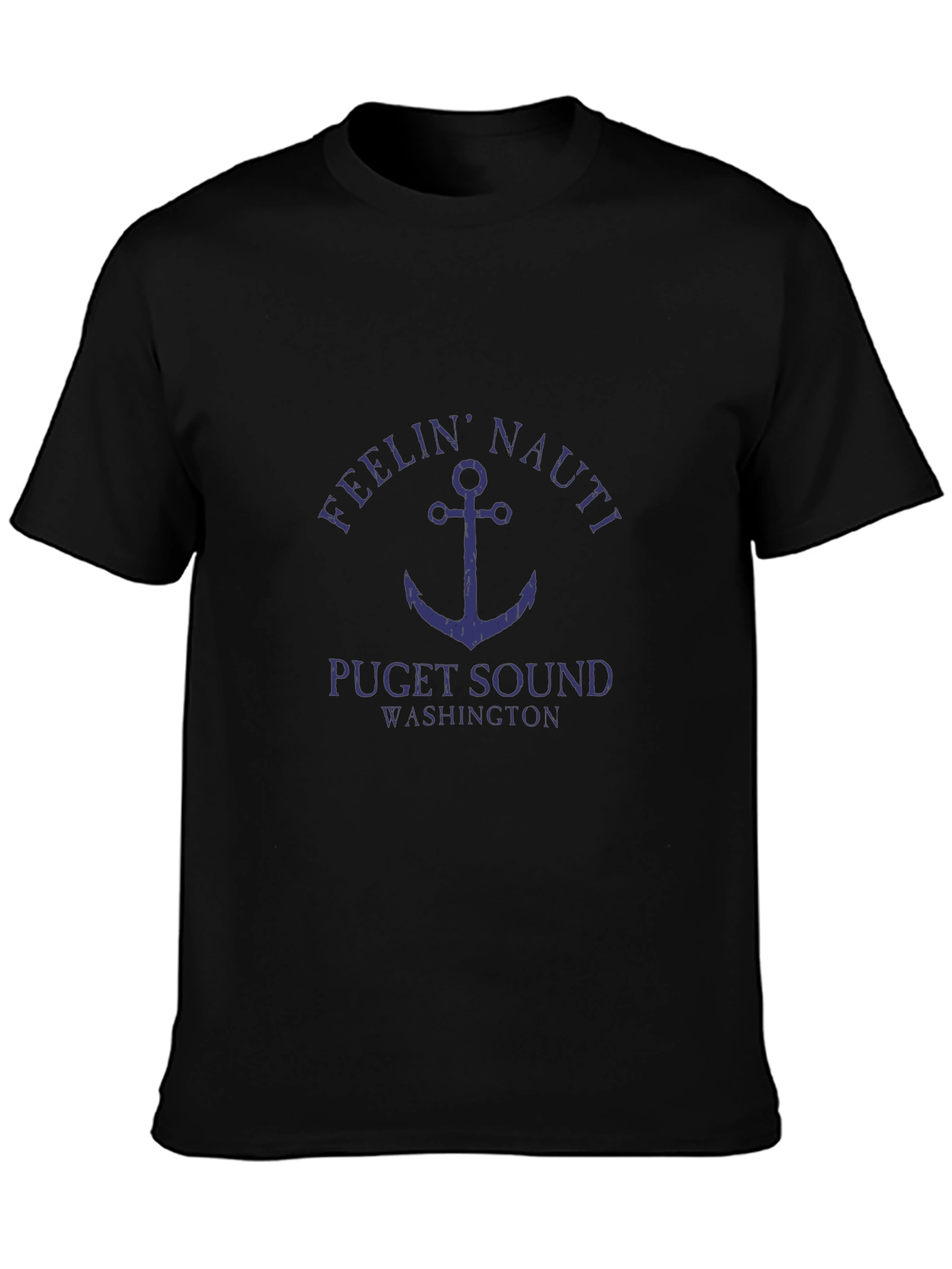 Feelin Nauti Puget Sound Anchor Graphic Tee
